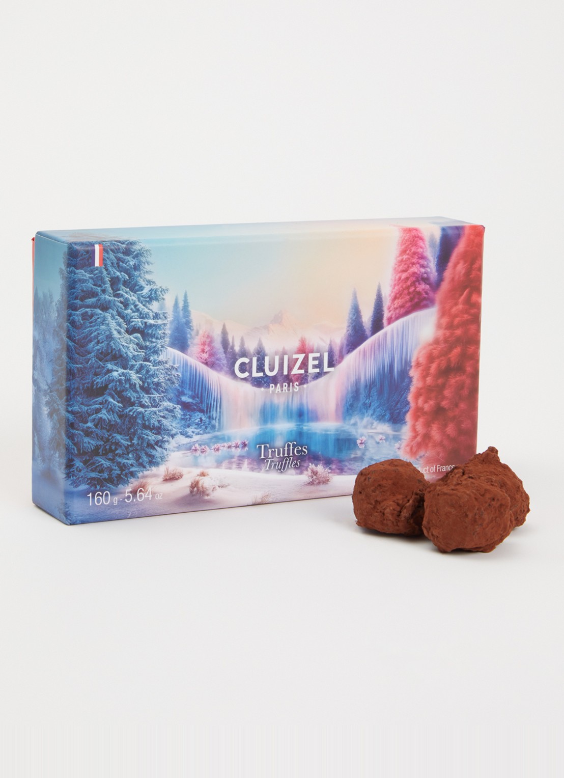 Cluizel Paris Winter Wonderland chocolade truffels in geschenkverpakking 18 stuks - voorkant 2 undefined