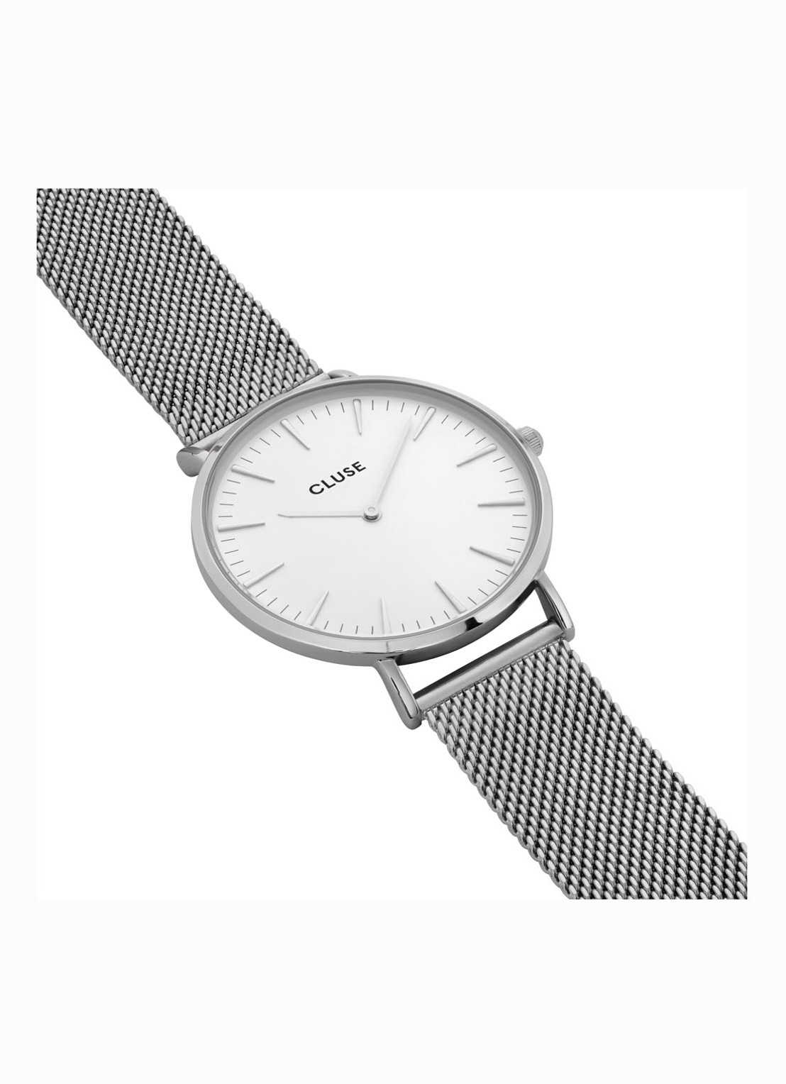 CLUSE Boho Chic horloge CW0101201002 - detail zilver