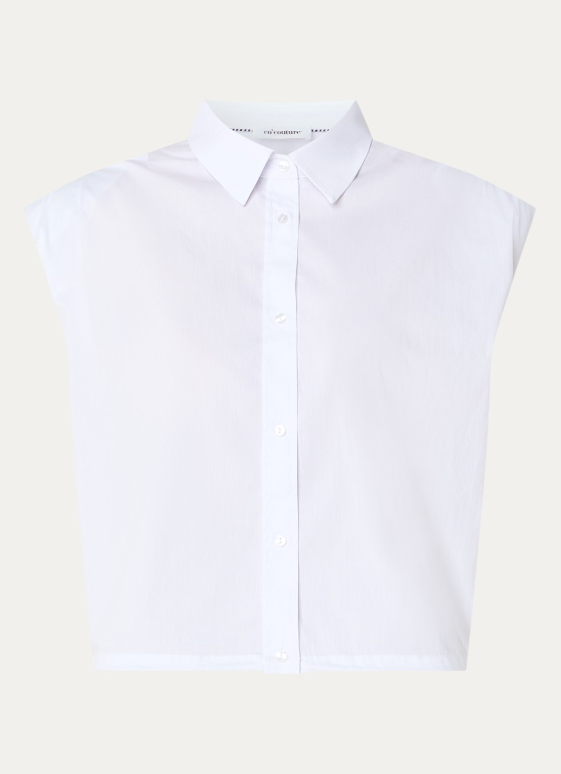 Co'Couture Blouse met stretch - voorkant 2 wit