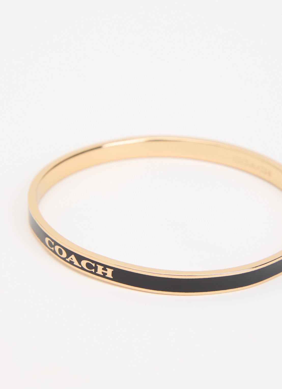Coach Bangle in set van 2 - detail zwart