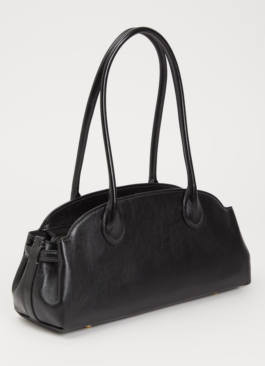 Coach Empire schoudertas van leer - achterkant zwart