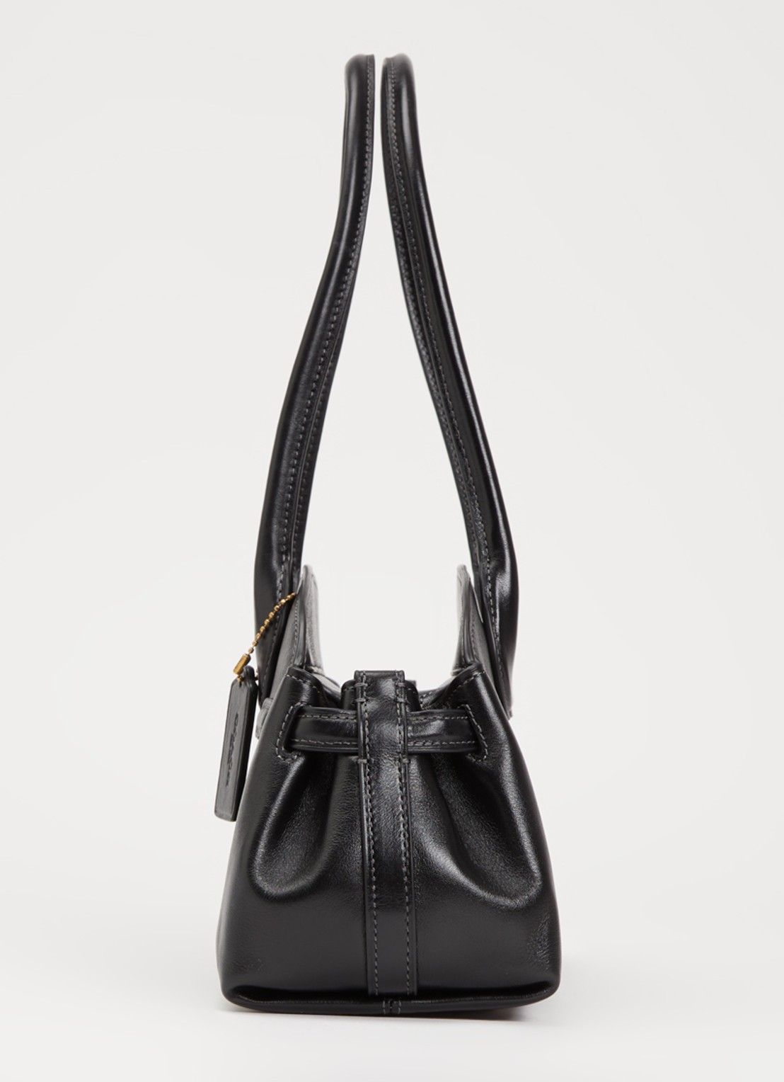 Coach Empire schoudertas van leer - detail 3 zwart