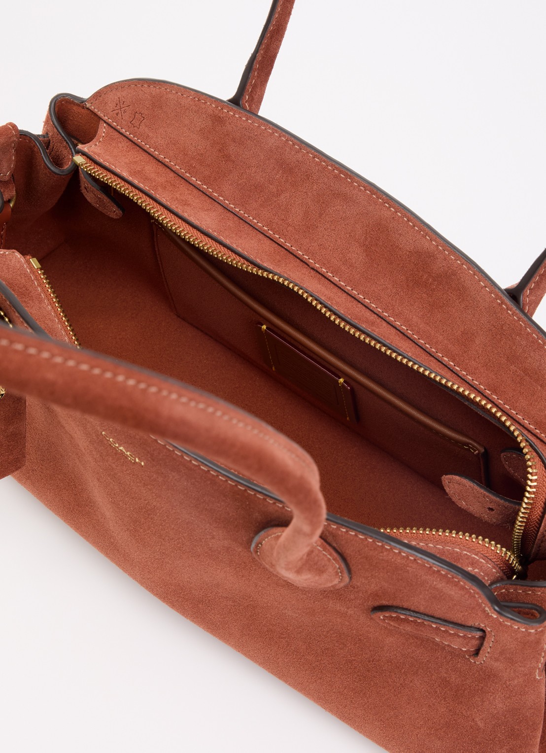 Coach Empire schoudertas - detail camel