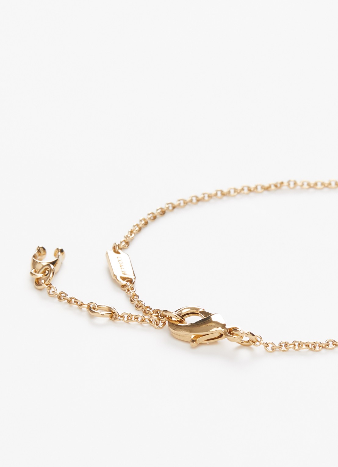 Coach Enamel armband verguld - detail 2 ivoor