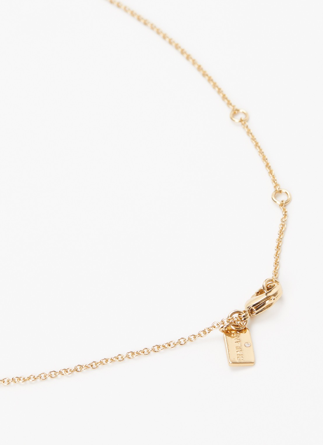 Coach Signature Rondelle ketting - detail 2 goud