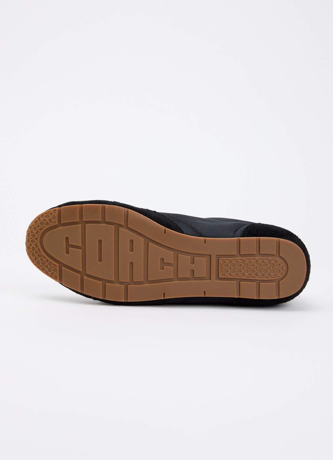 Coach Sneaker met details van suède - detail 5 zwart
