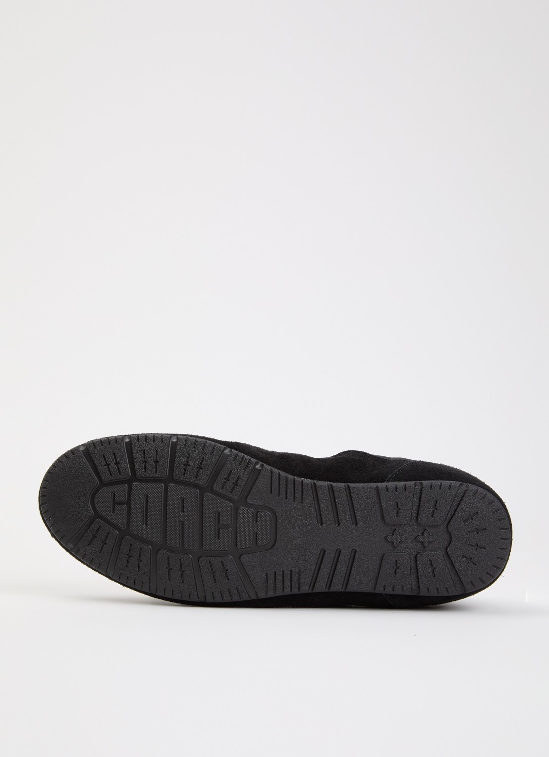 Coach Soft sneaker met suède details - detail 4 zwart