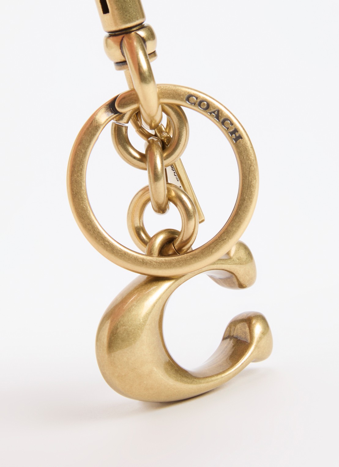 Coach Solid tasbedel - detail goud