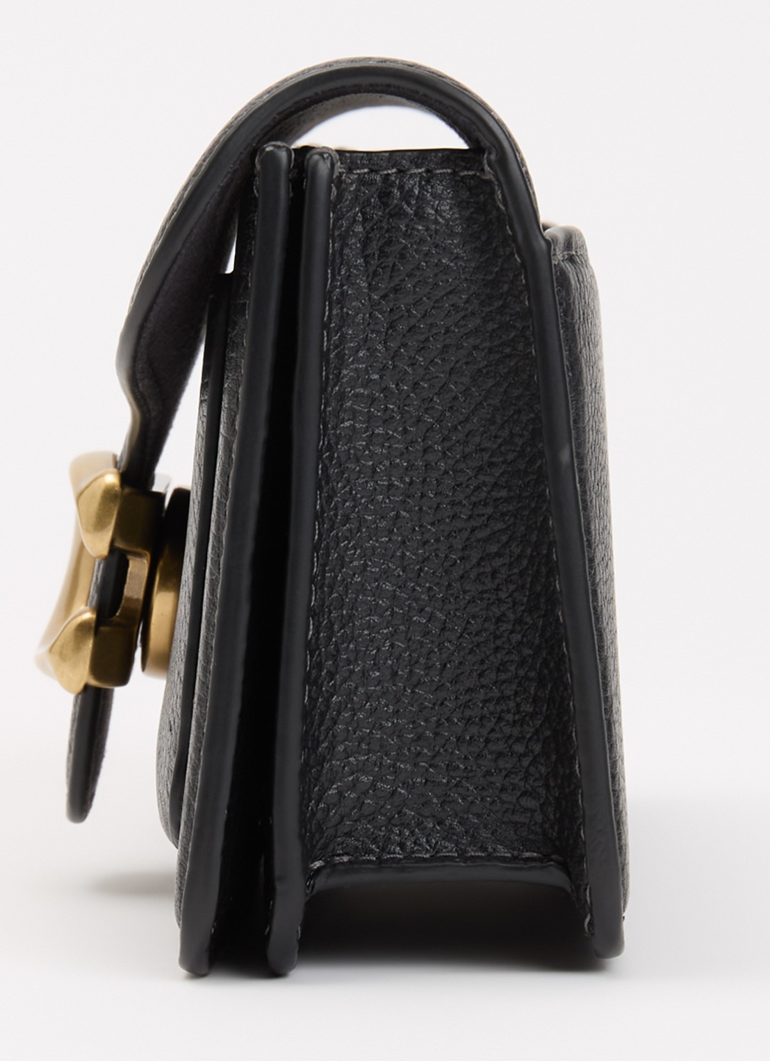 Coach Tabby 19 crossbody tas van leer met afneembare schouderriem - detail 6 zwart