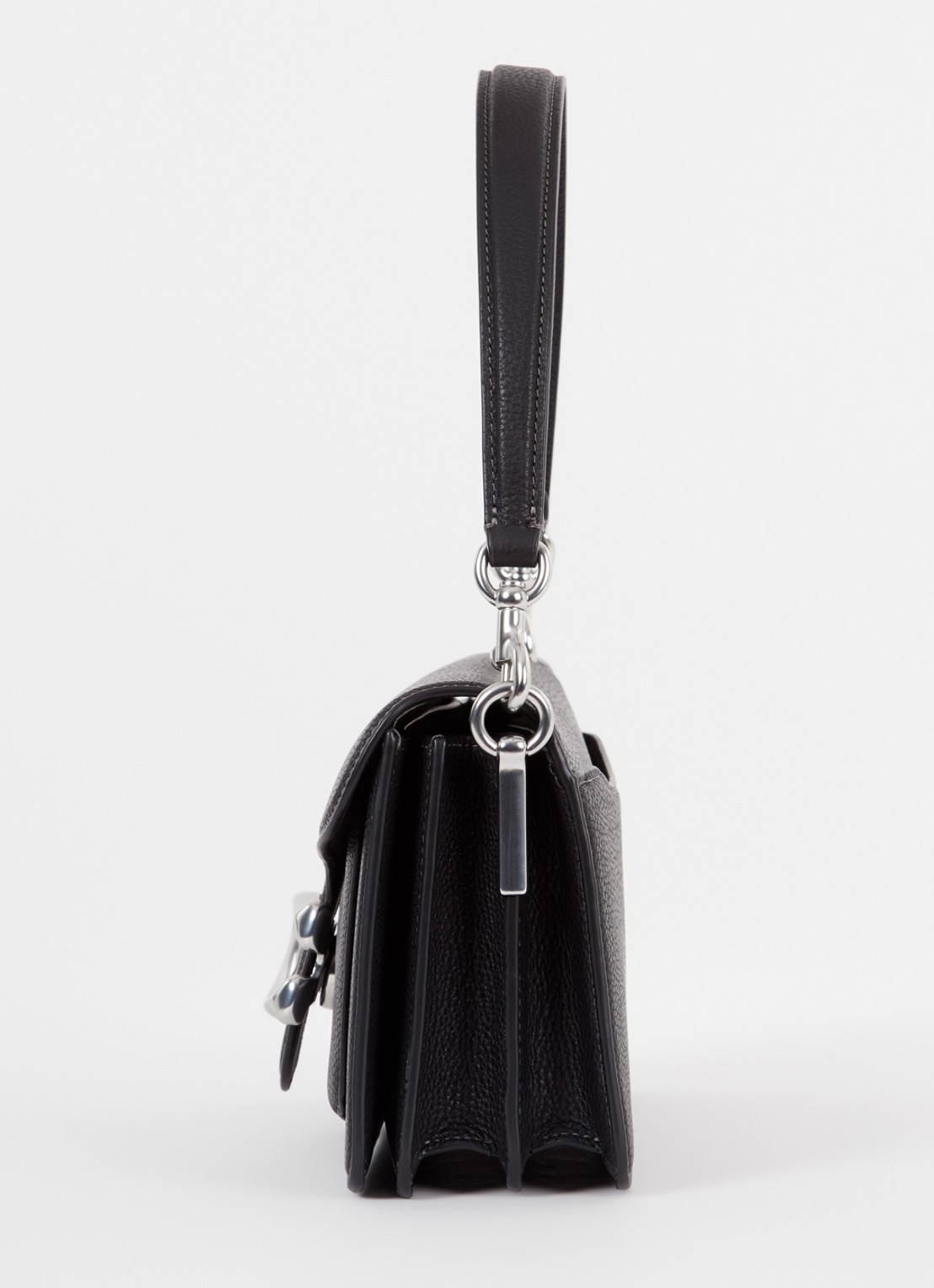 Coach Tabby 26 schoudertas van leer - detail 6 zwart