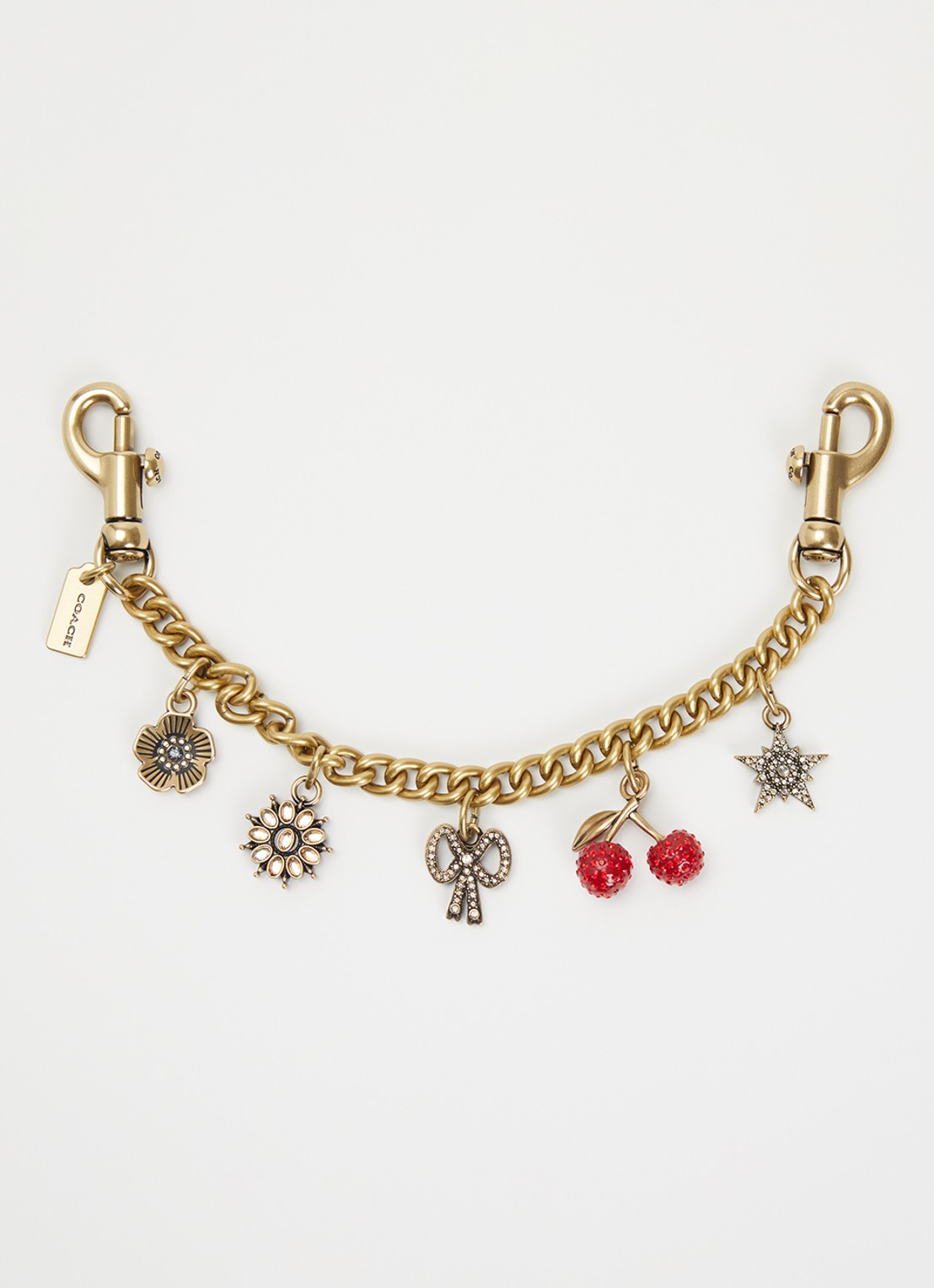 Coach Tasbedel met strass - voorkant multicolor