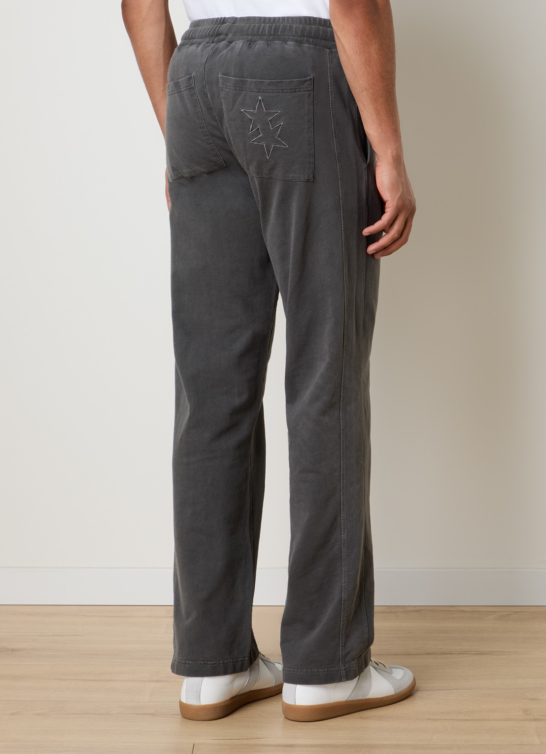 Cole Buxton Loose fit joggingbroek met trekkoord - achterkant 6 antraciet
