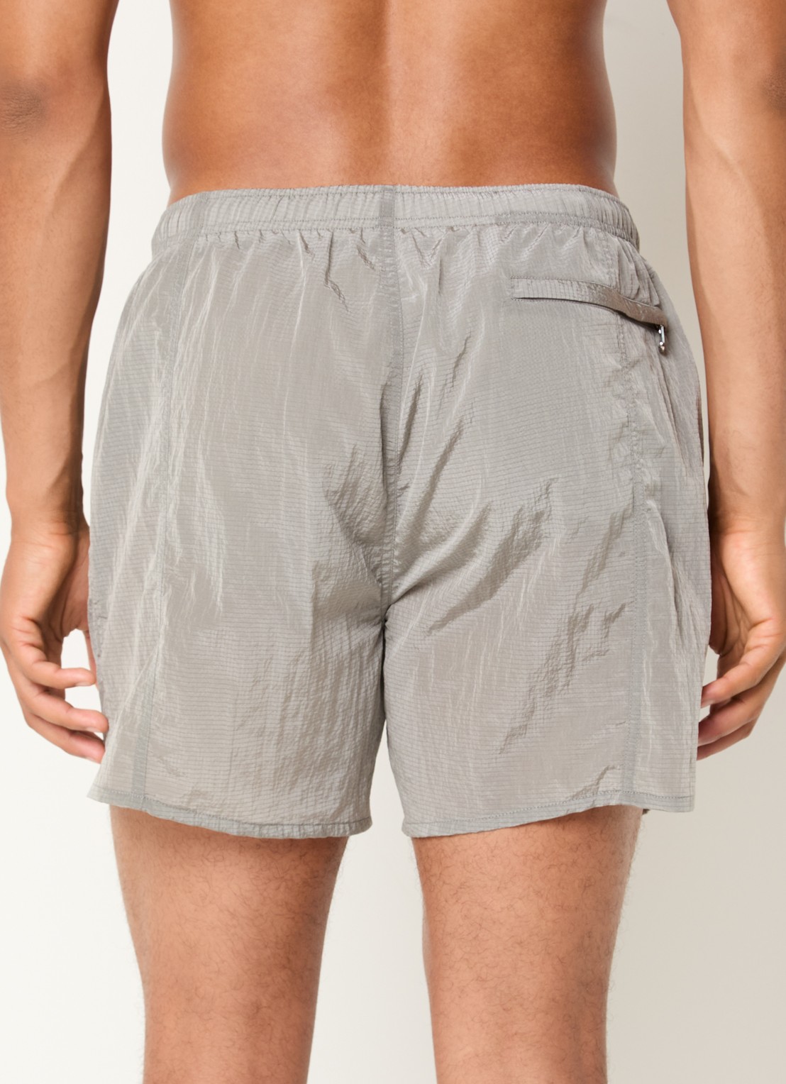 Cole Buxton Zwemshort met ritszakken - achterkant 2 lichtgrijs