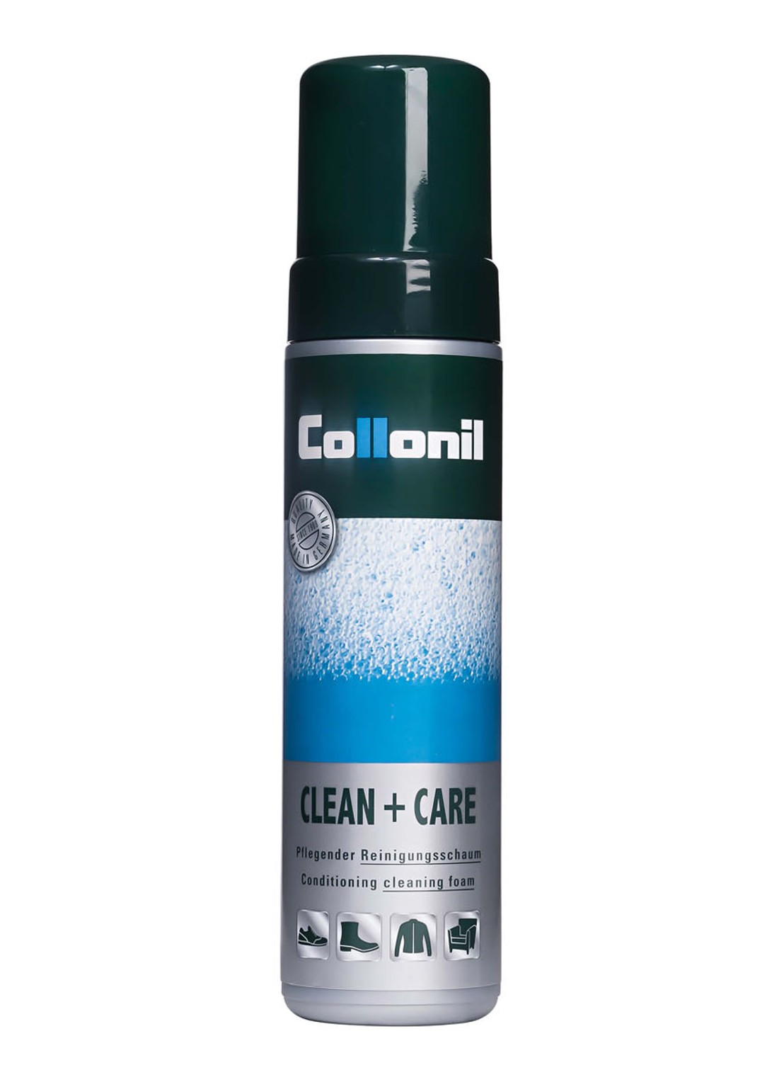 Collonil Verzorgend reinigingsschuim 200 ml - voorkant undefined