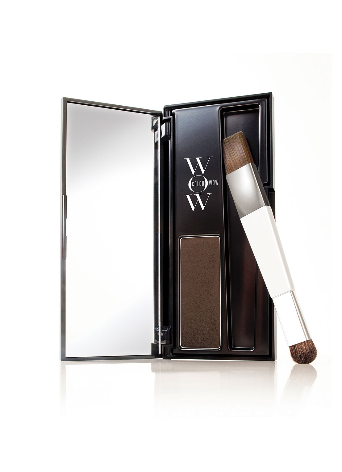 Color Wow Root Cover Up - uitgroei poeder - voorkant 3 medium brown