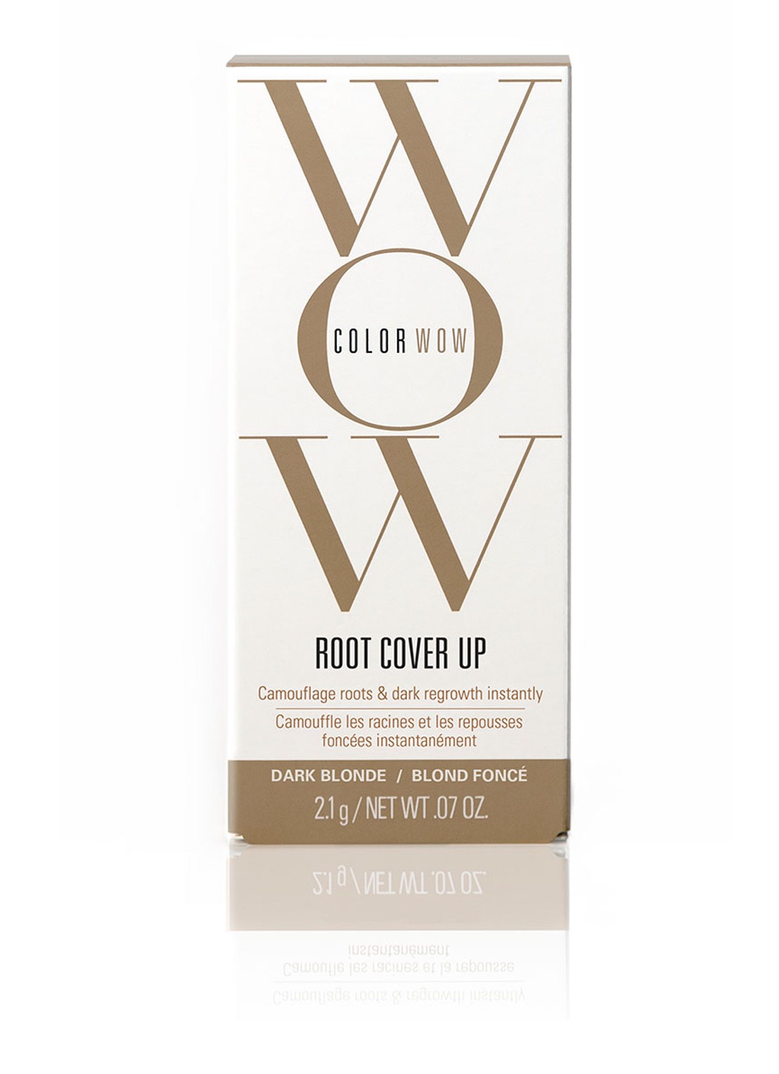 Color Wow Root Cover Up - uitgroei poeder - voorkant 6 dark blonde