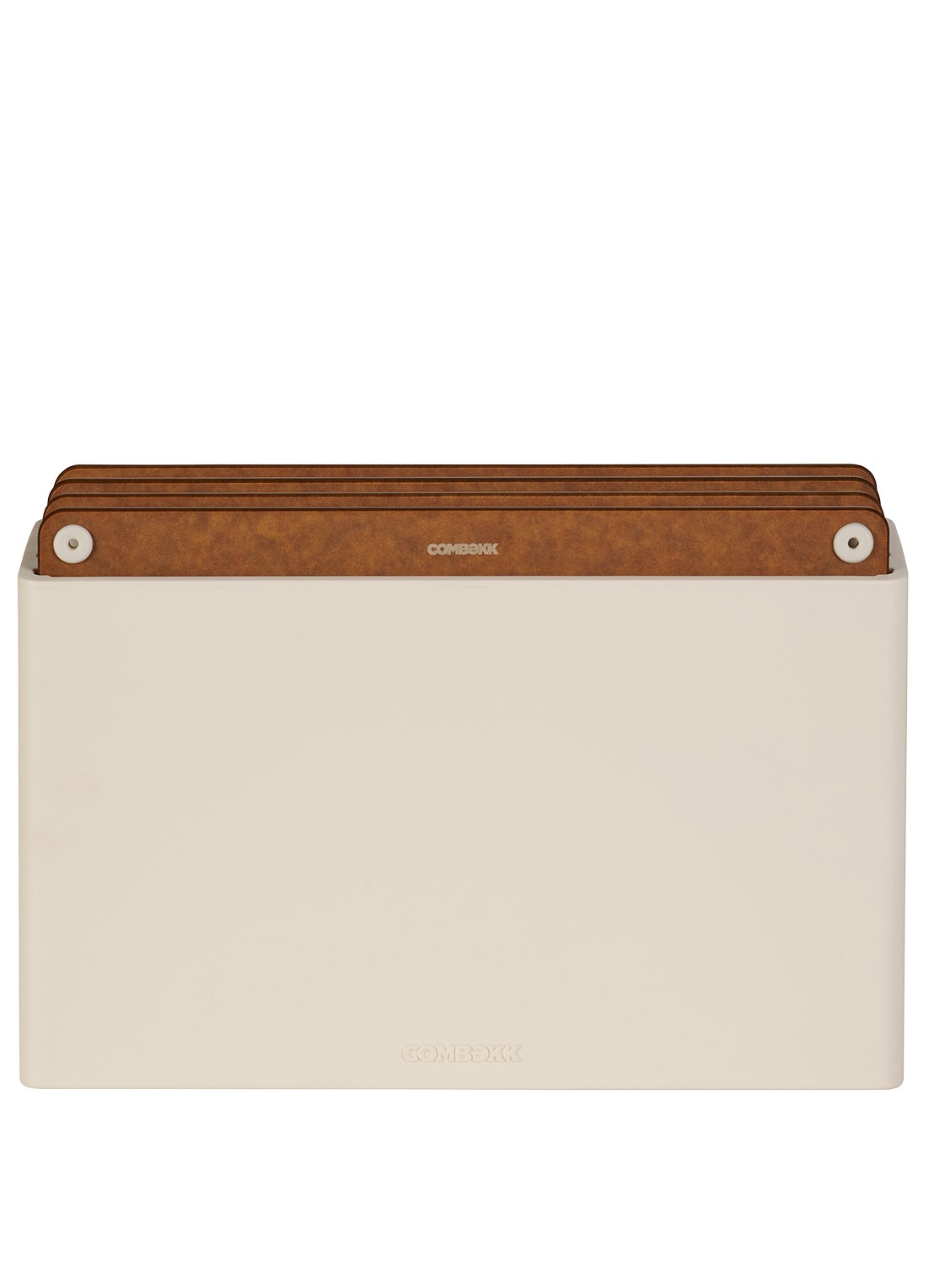 Combekk Snijplank 22 x 32 cm set van 4 - detail zand