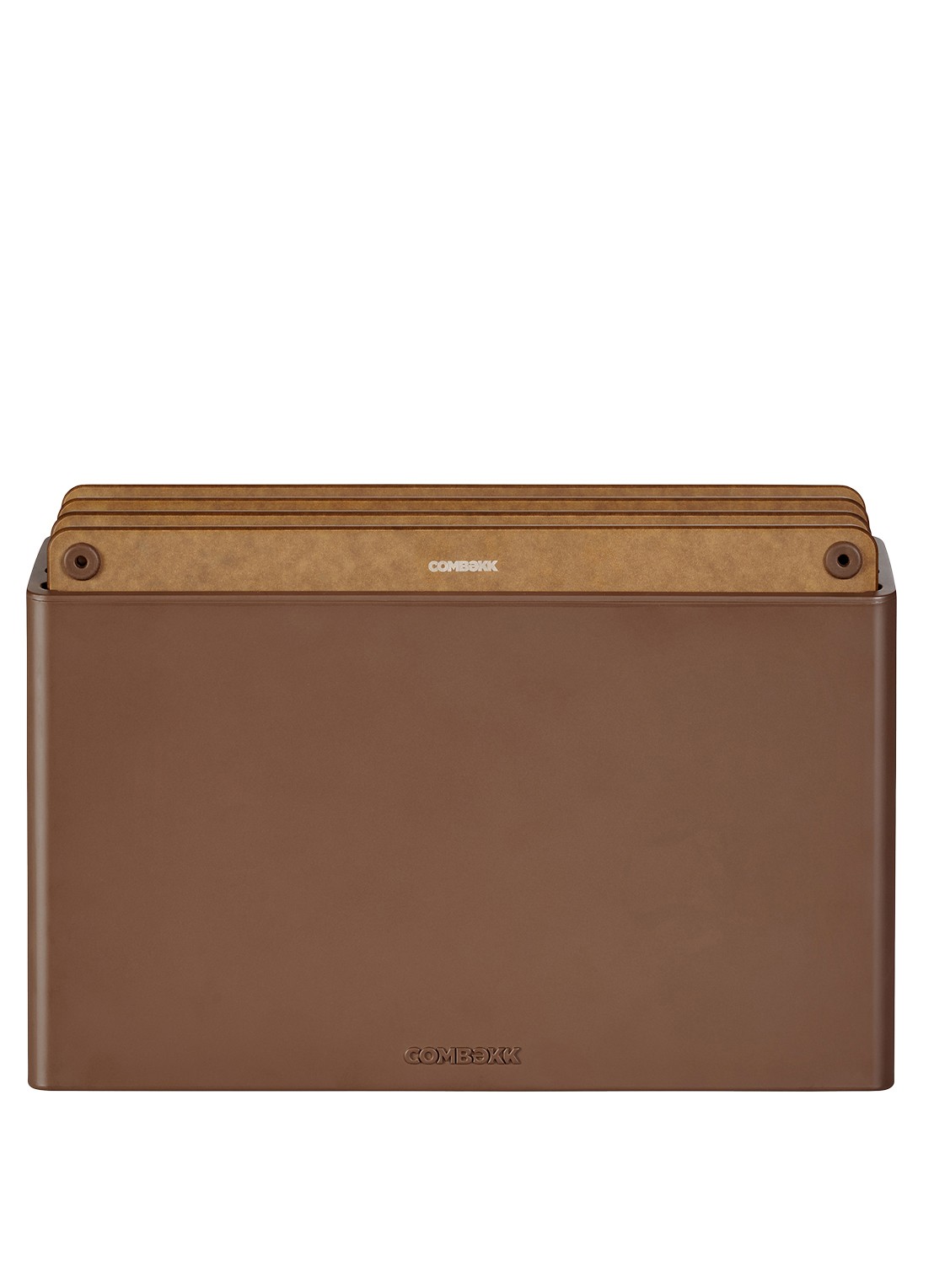 Combekk Snijplank 22 x 32 cm set van 4 - detail 3 bruin