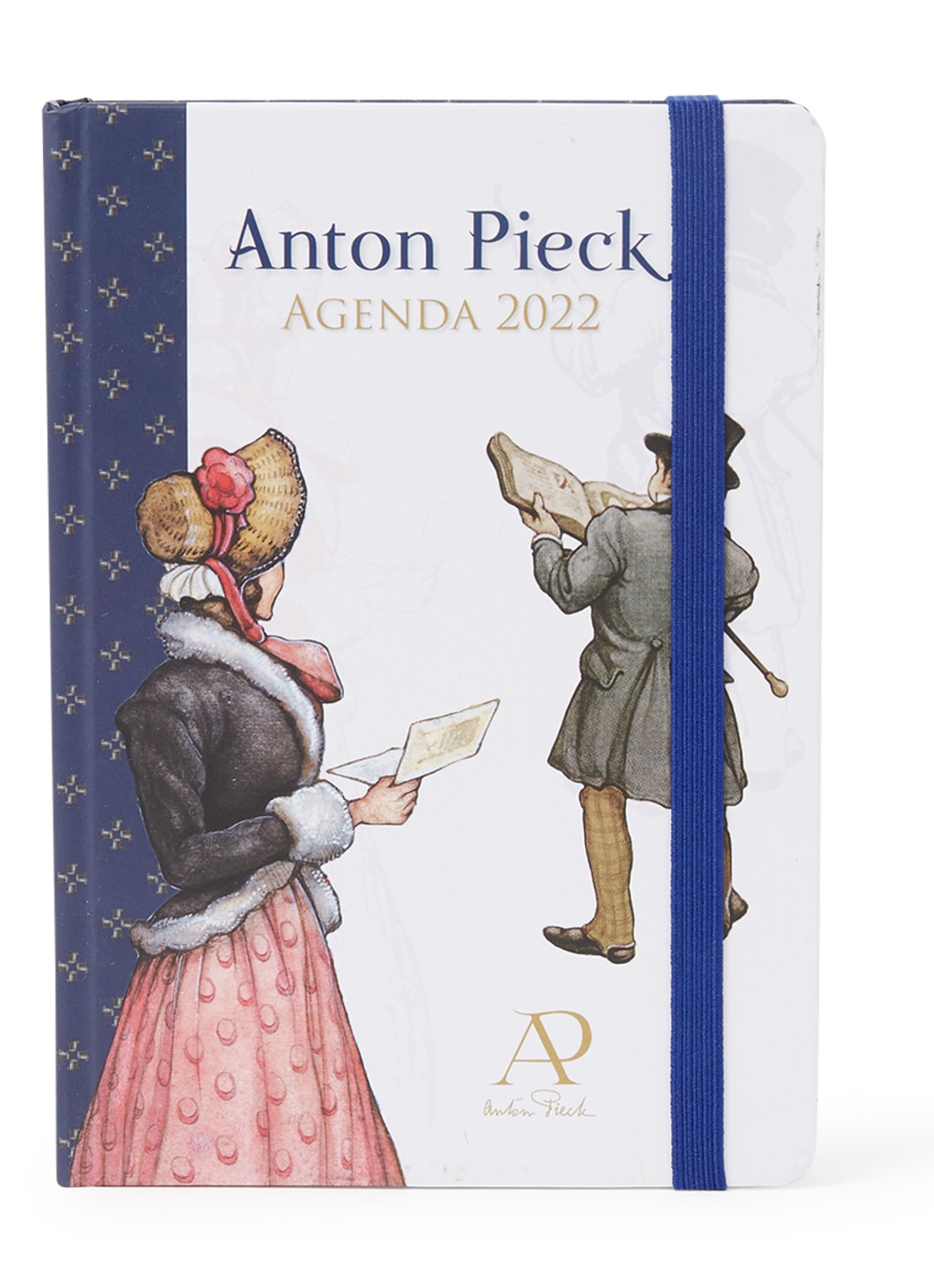 Comello Anton Pieck agenda 2022 - voorkant donkerblauw