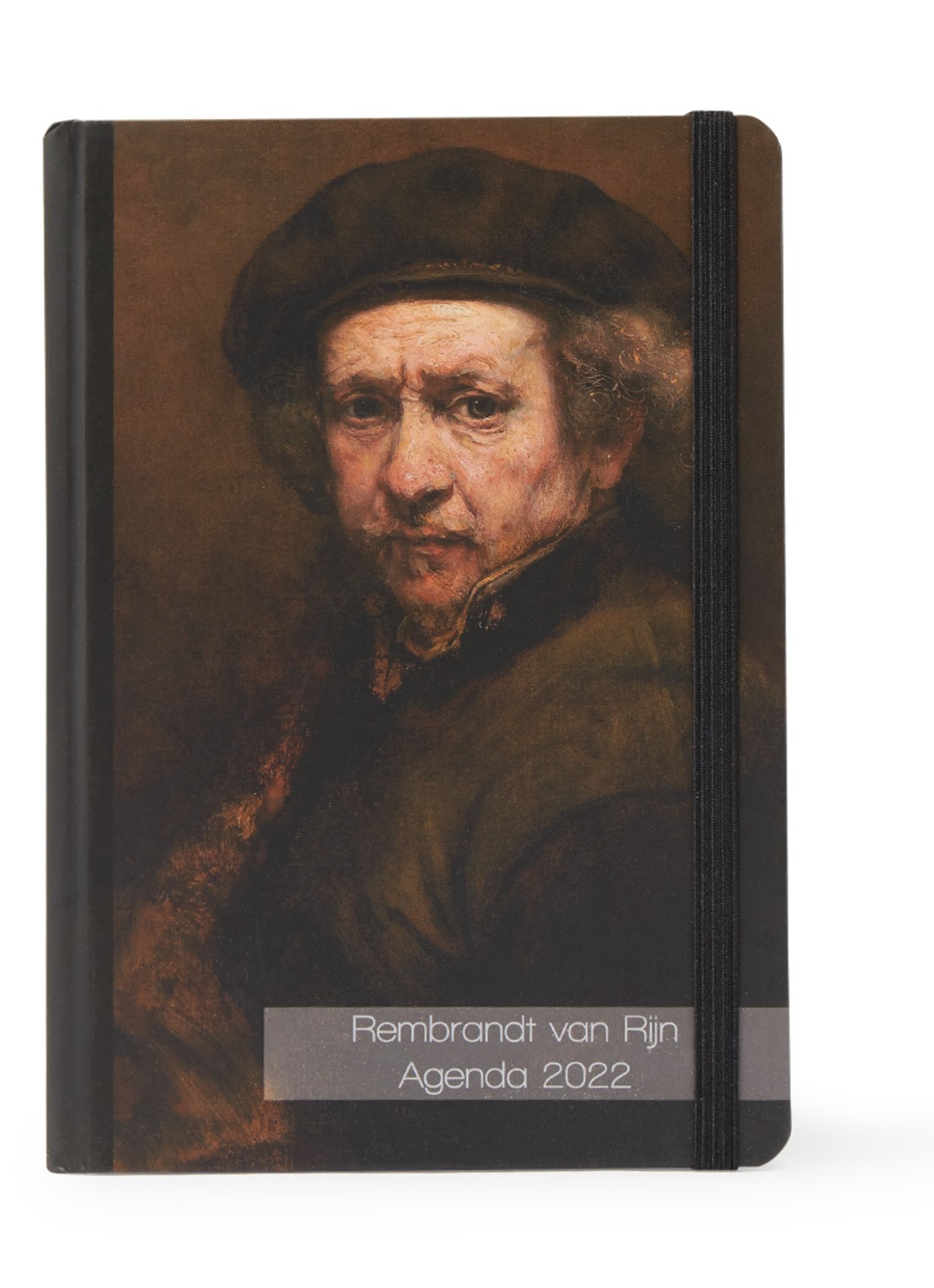 Comello Rembrandt van Rijn agenda 2022 - voorkant 2 donkerbruin