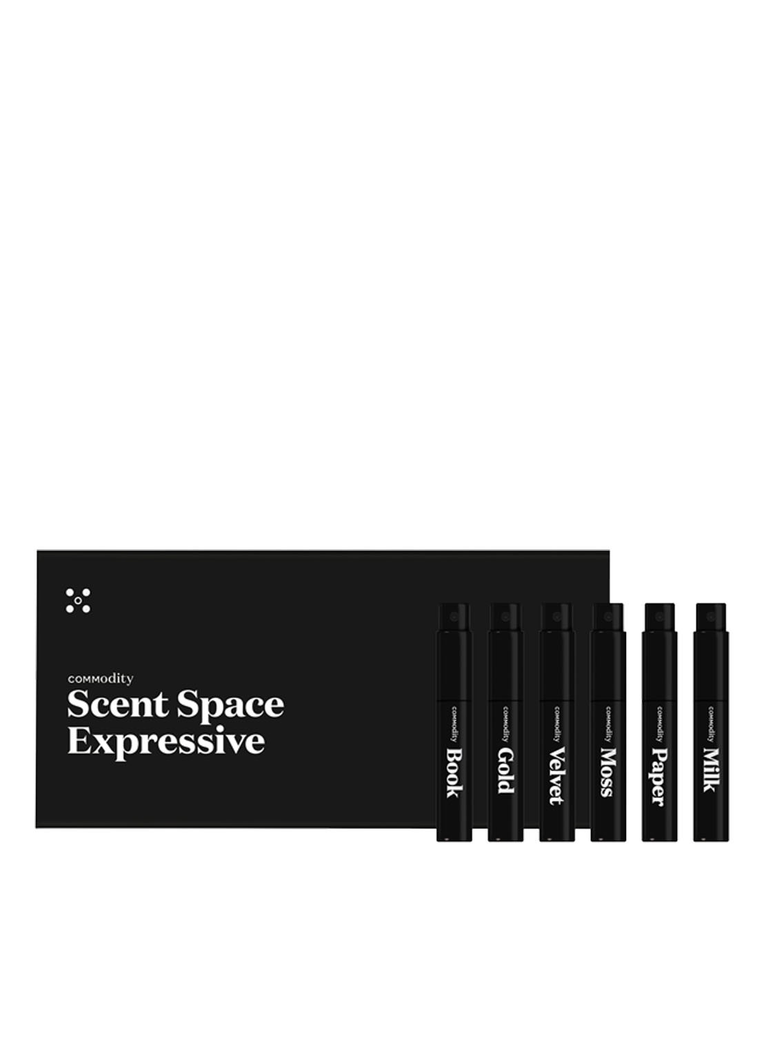 Commodity Scent Space Expressive Discovery Kit - travel size parfumset - voorkant undefined