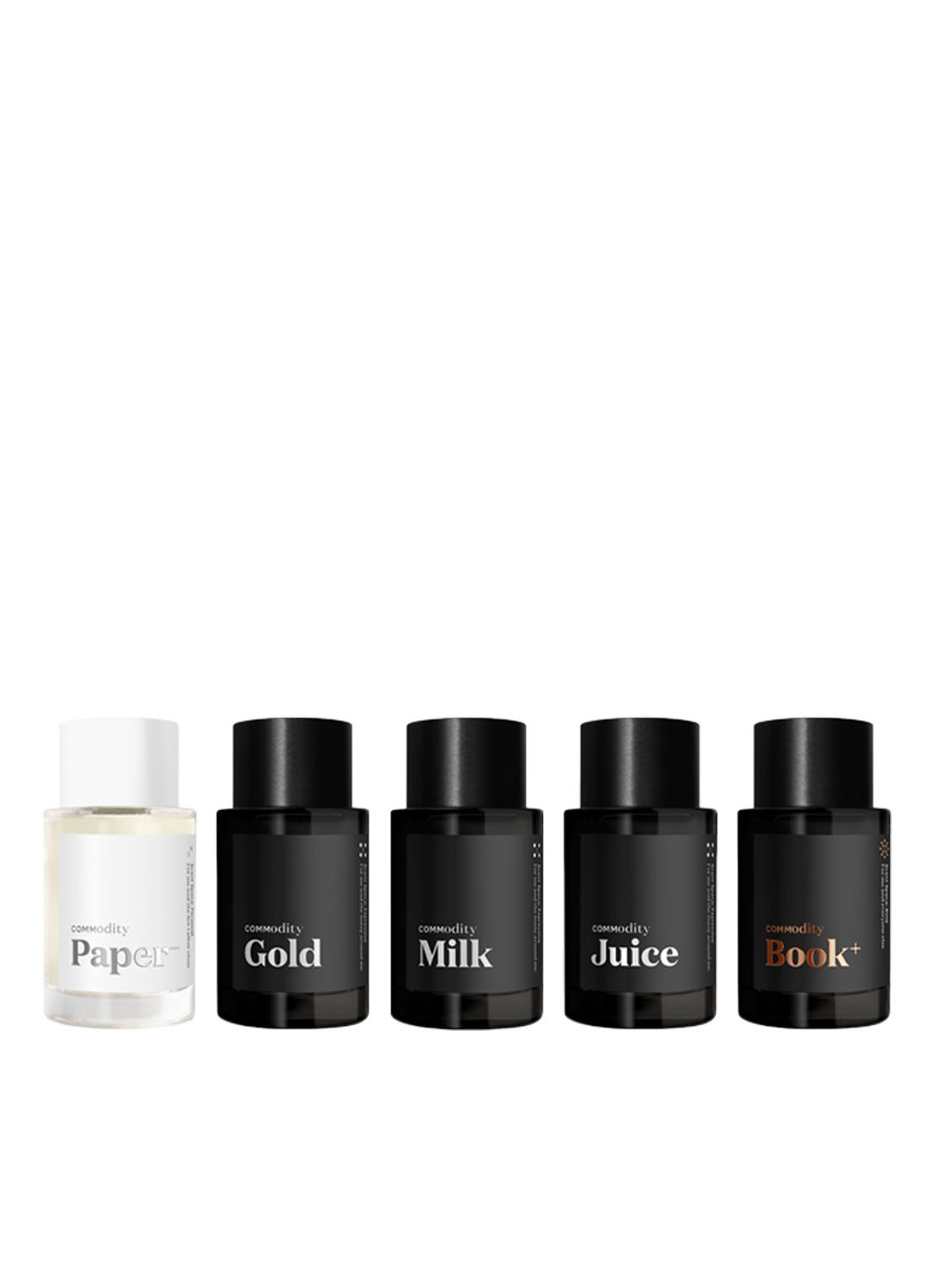 Commodity Scent Space Mini Fragrance Set - travel size parfumset - voorkant undefined