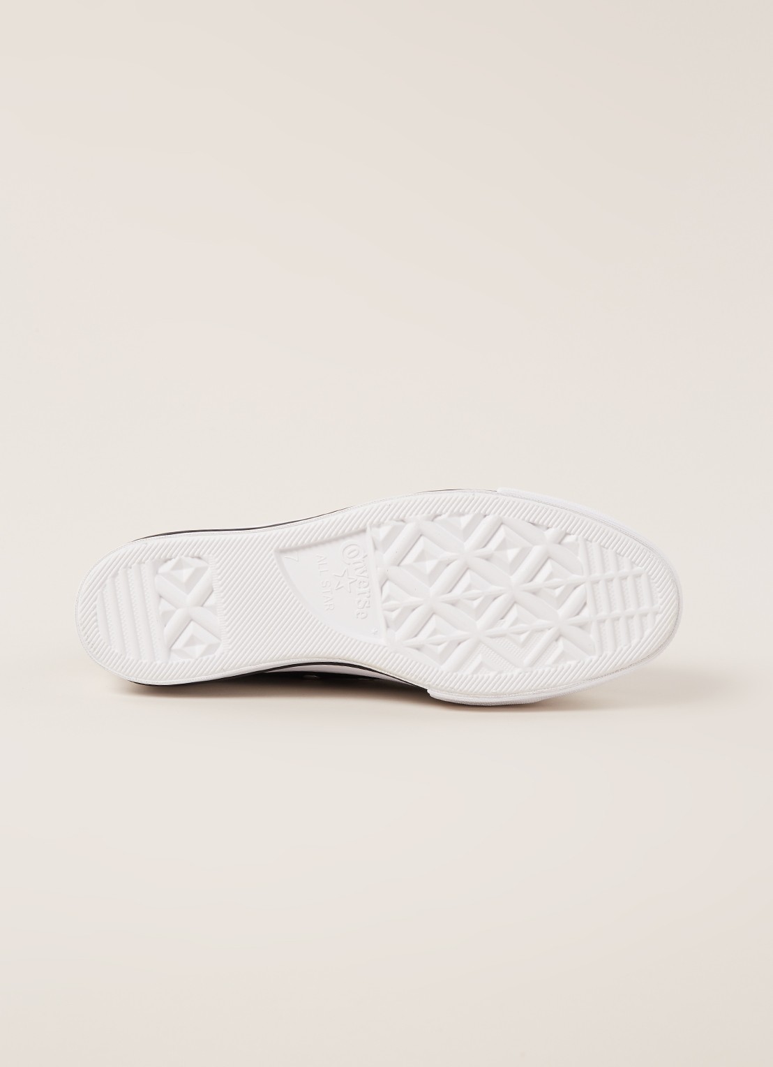 Converse All Star sneaker van leer - detail 3 zwart