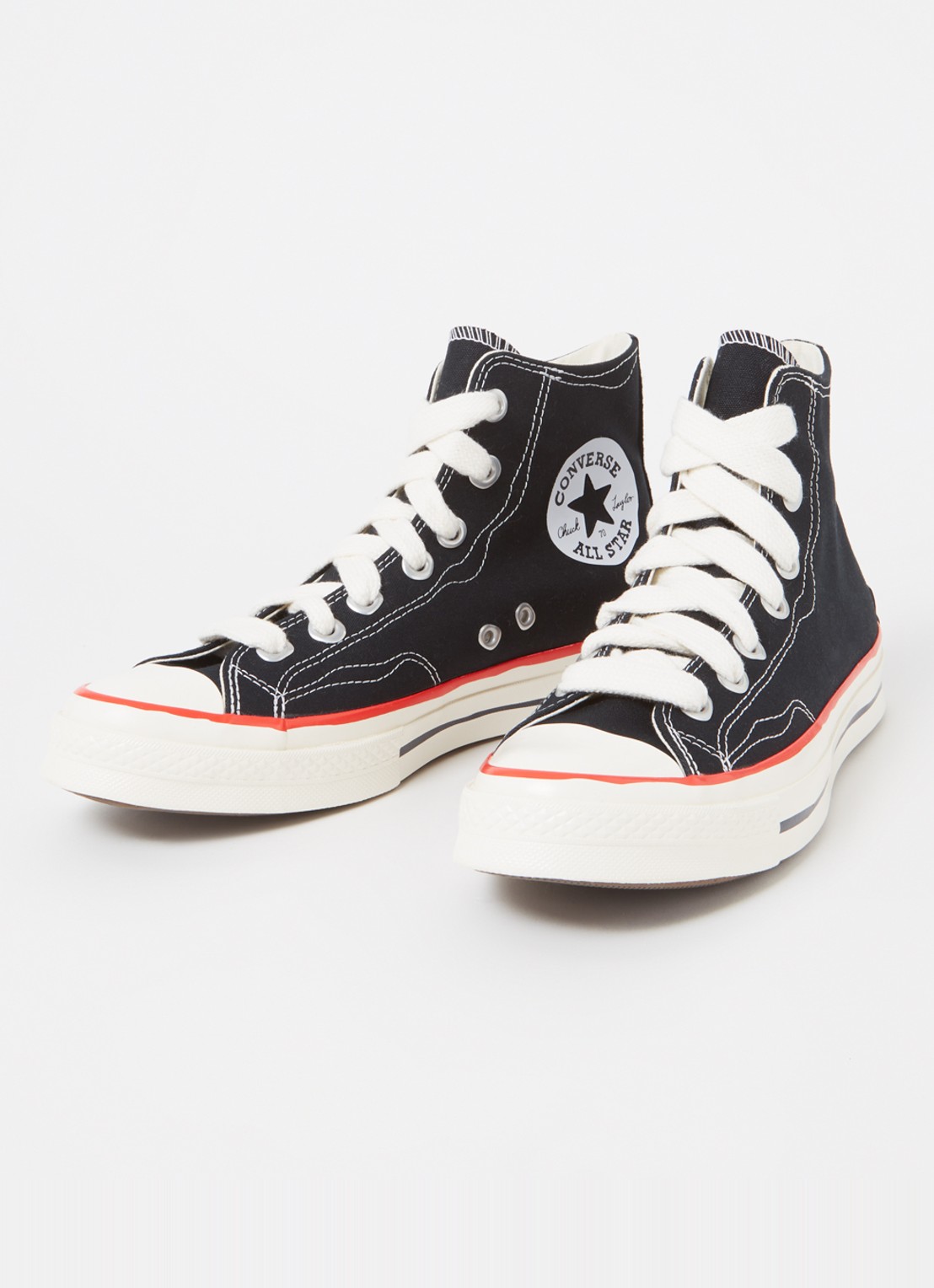 Converse Chuck 70 OX sneaker van canvas  - detail zwart