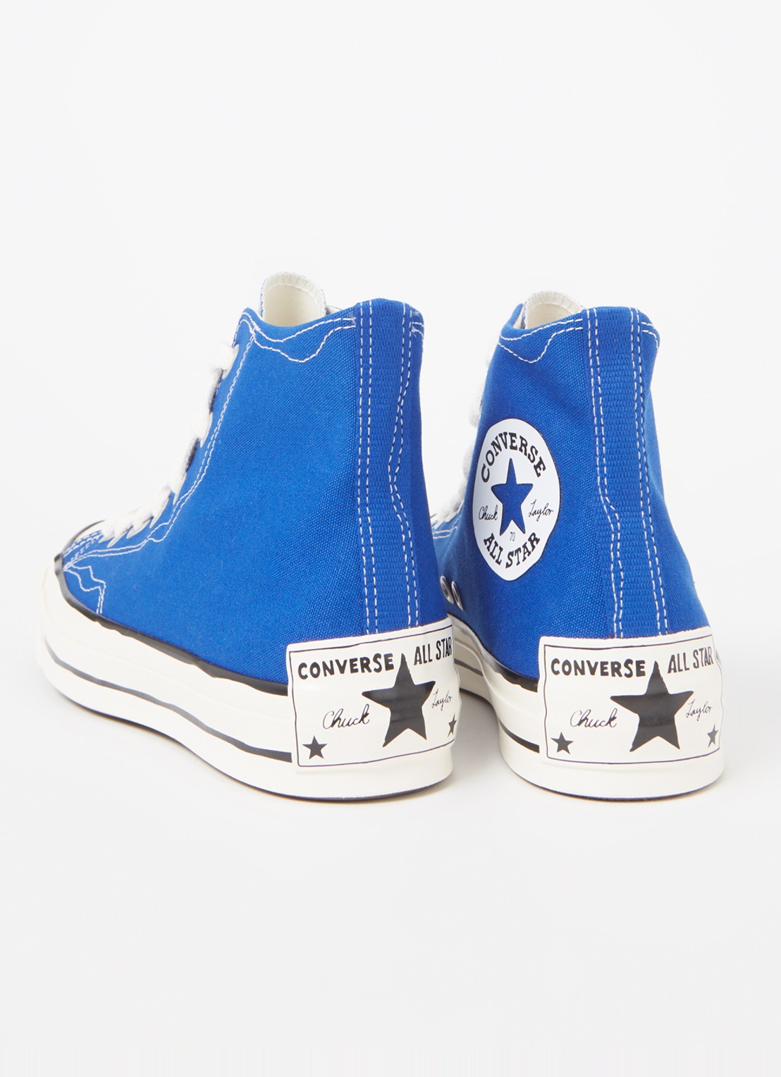 Converse Chuck 70 OX sneaker van canvas  - achterkant 4 donkerblauw