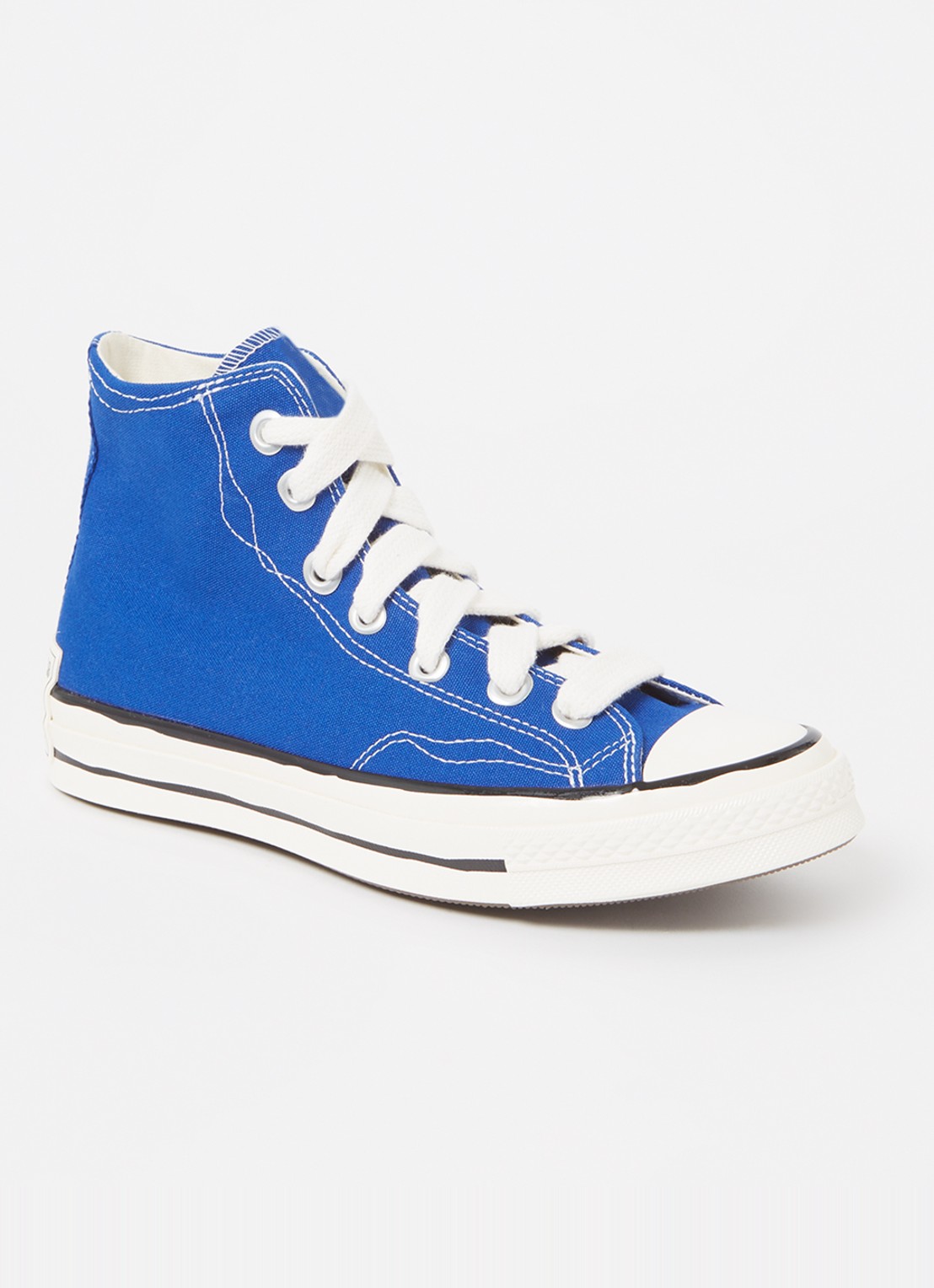 Converse Chuck 70 OX sneaker van canvas  - voorkant donkerblauw