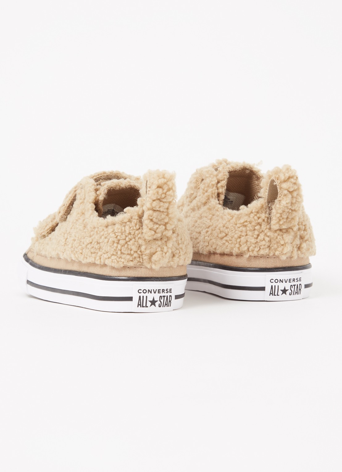 Converse Chuck Taylor All star sneaker van teddy - detail beige