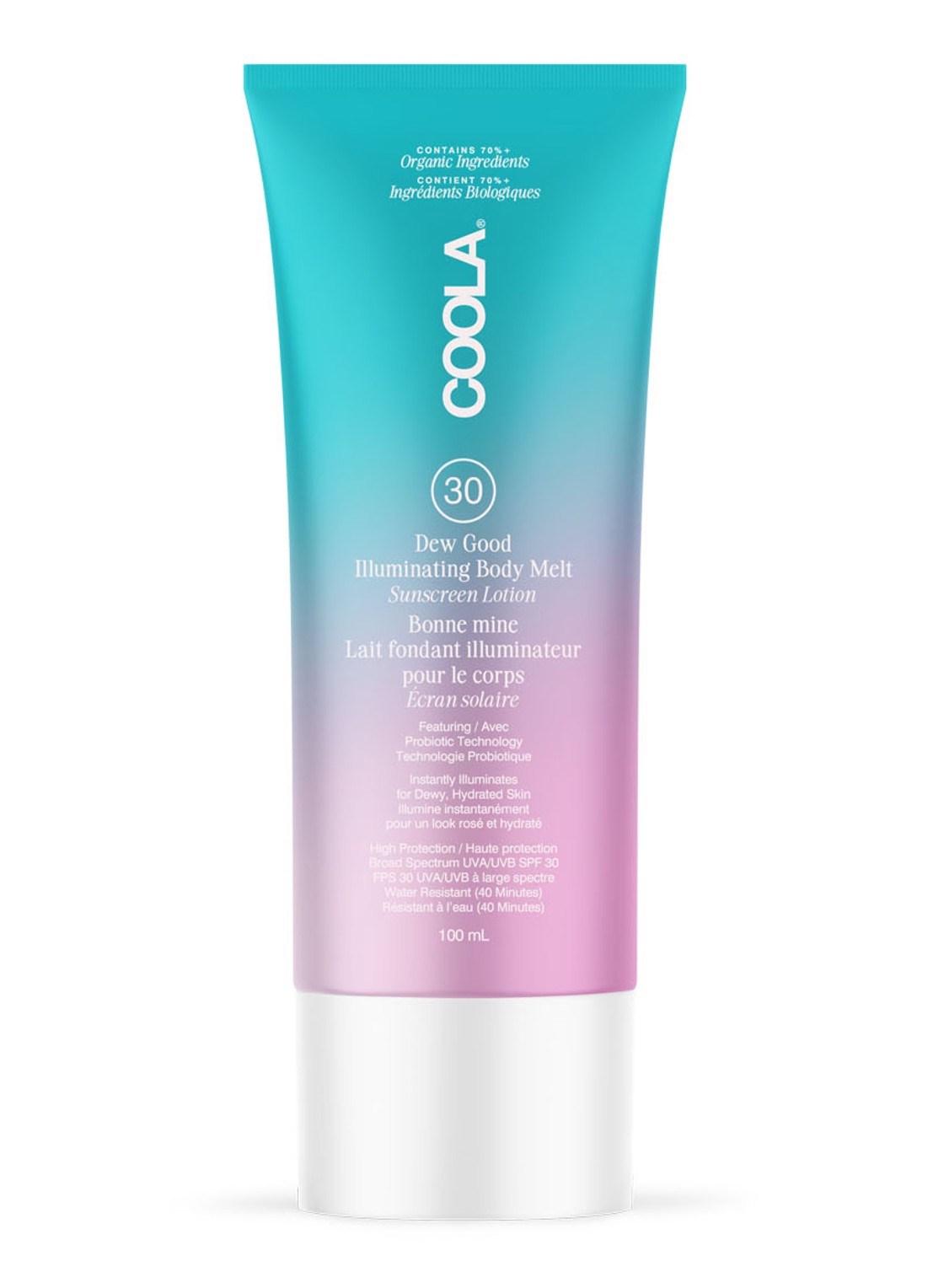 Coola Dew Good Illuminating Body Melt SPF30 - zonnebrand - voorkant undefined