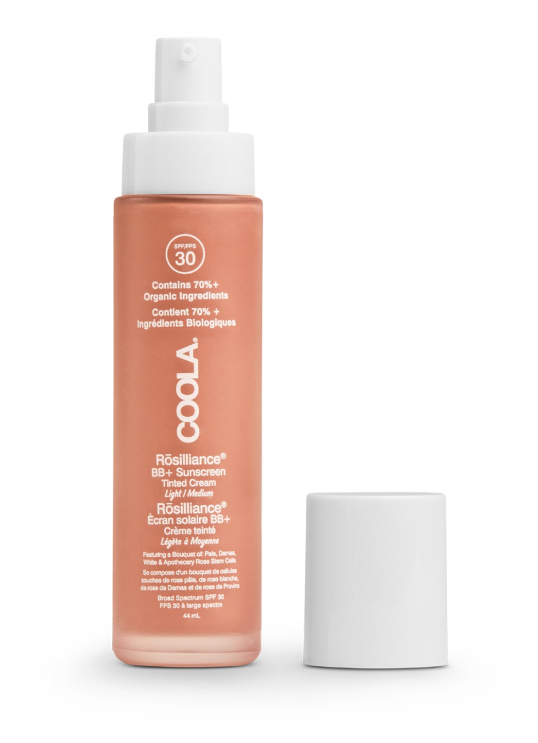Coola Rosilliance Mineral BB + Cream - getinte moisturizer - voorkant fresh rose