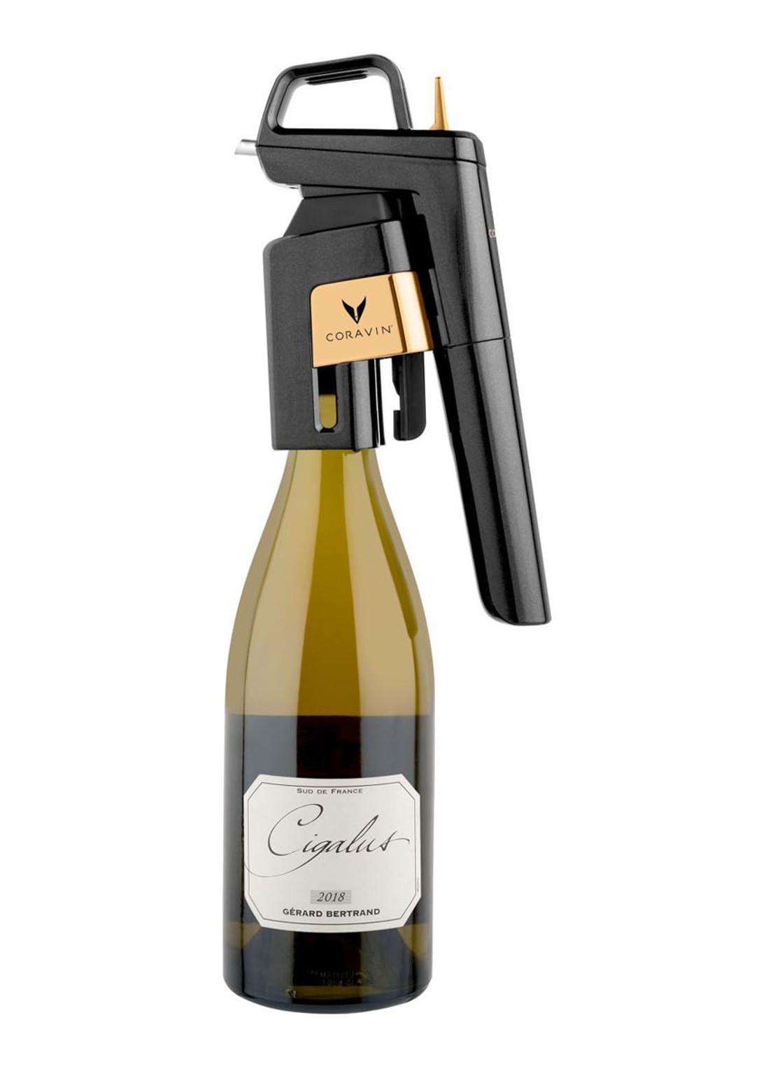 Coravin Timeless Six+ wijnsysteem - detail 3 zwart