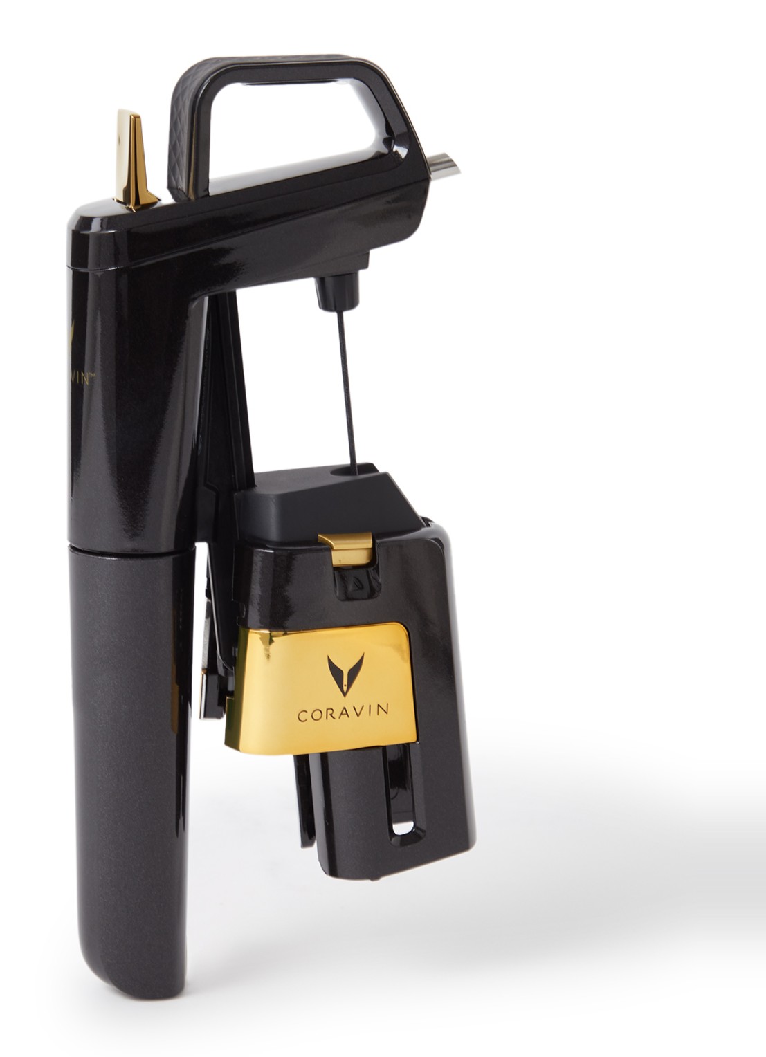 Coravin Timeless Six+ wijnsysteem - voorkant zwart