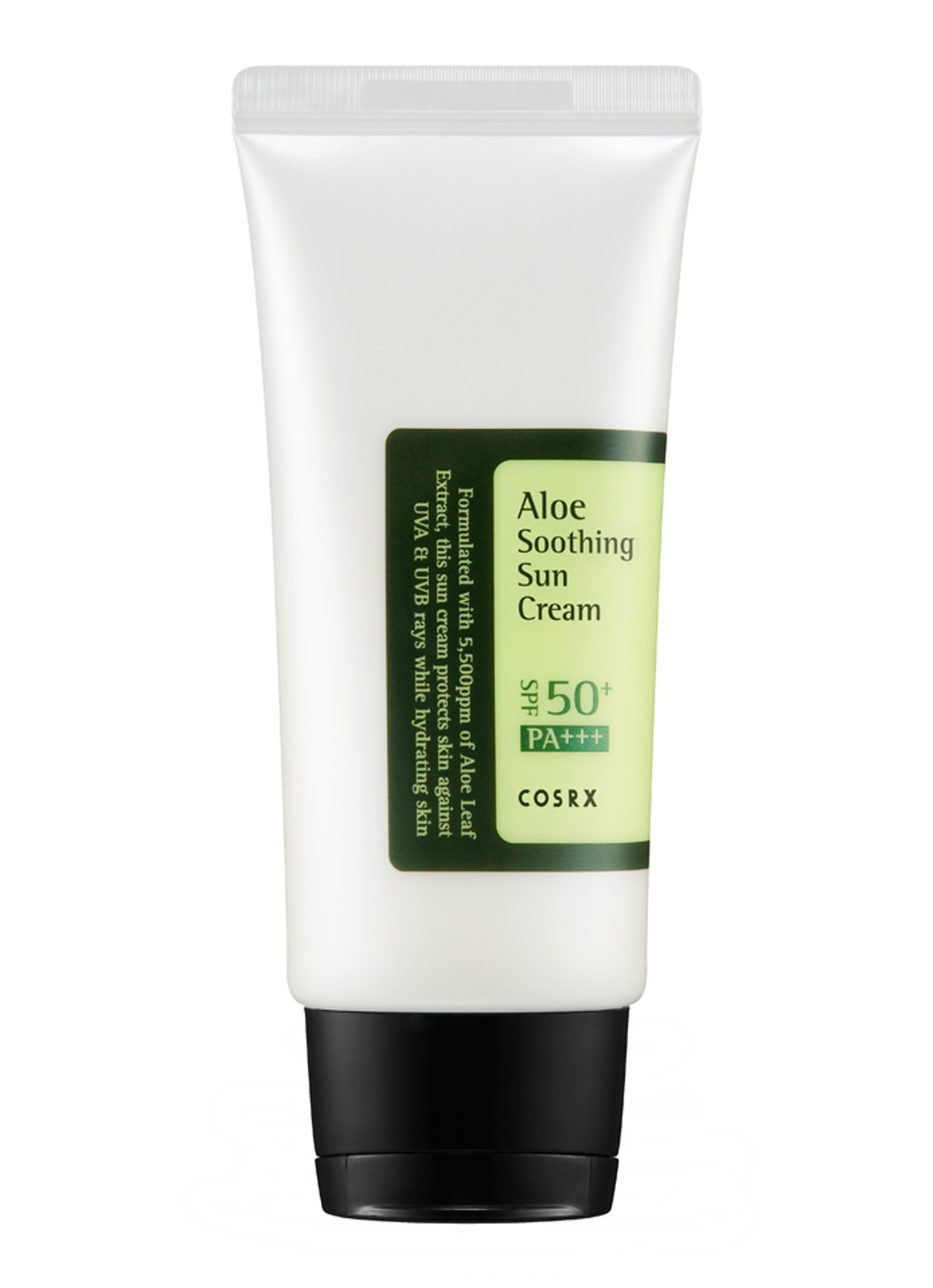 COSRX Aloe Soothing Sun Cream SPF50+ PA+++ - zonnebrand - voorkant undefined