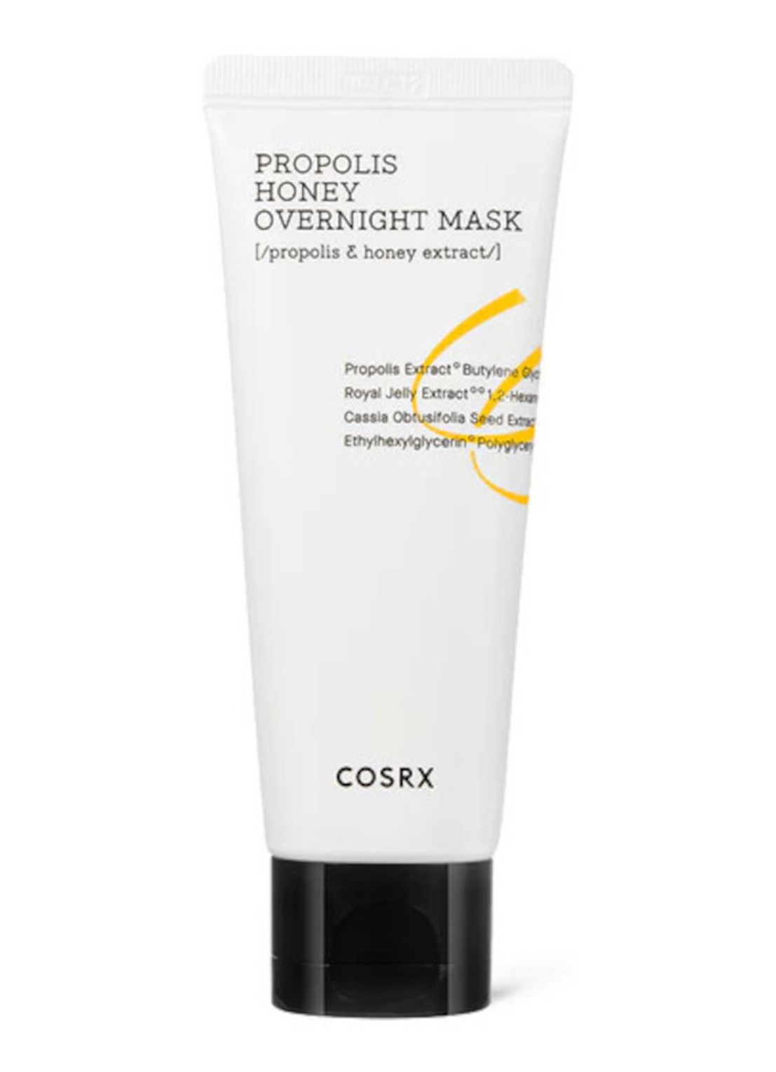 COSRX Propolis Honey Overnight Mask - gezichtsmasker - voorkant 3 undefined