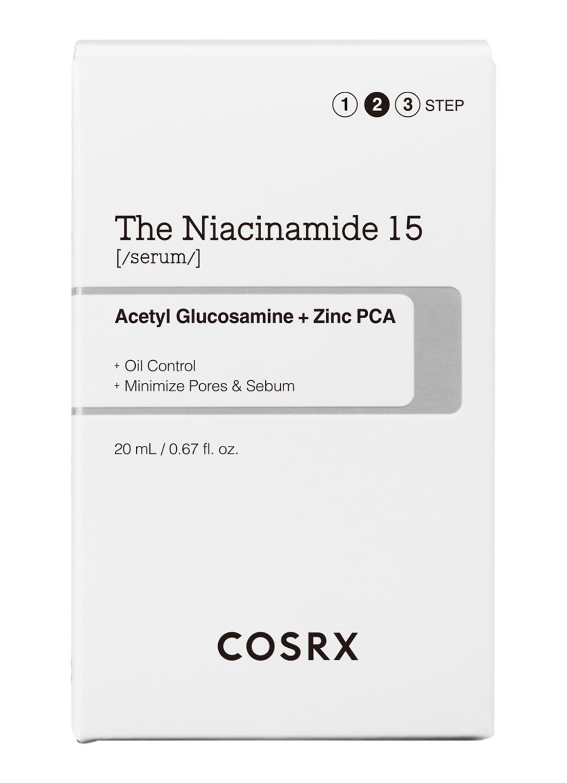 COSRX The Niacinamide 15 Serum - gezichtsserum - voorkant 5 undefined