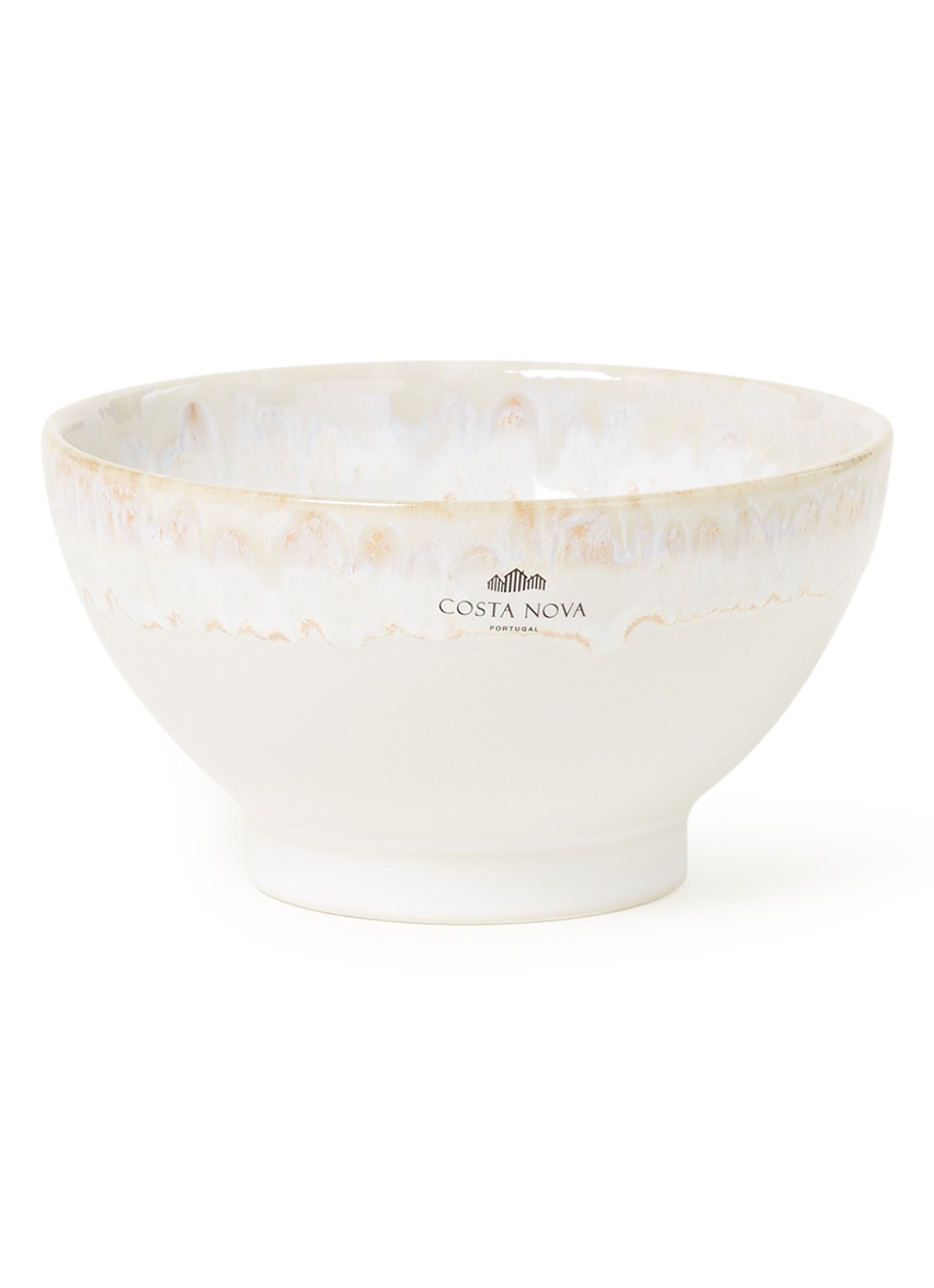 Costa Nova Grespresso kom 14,5 cm - voorkant 2 gebroken wit