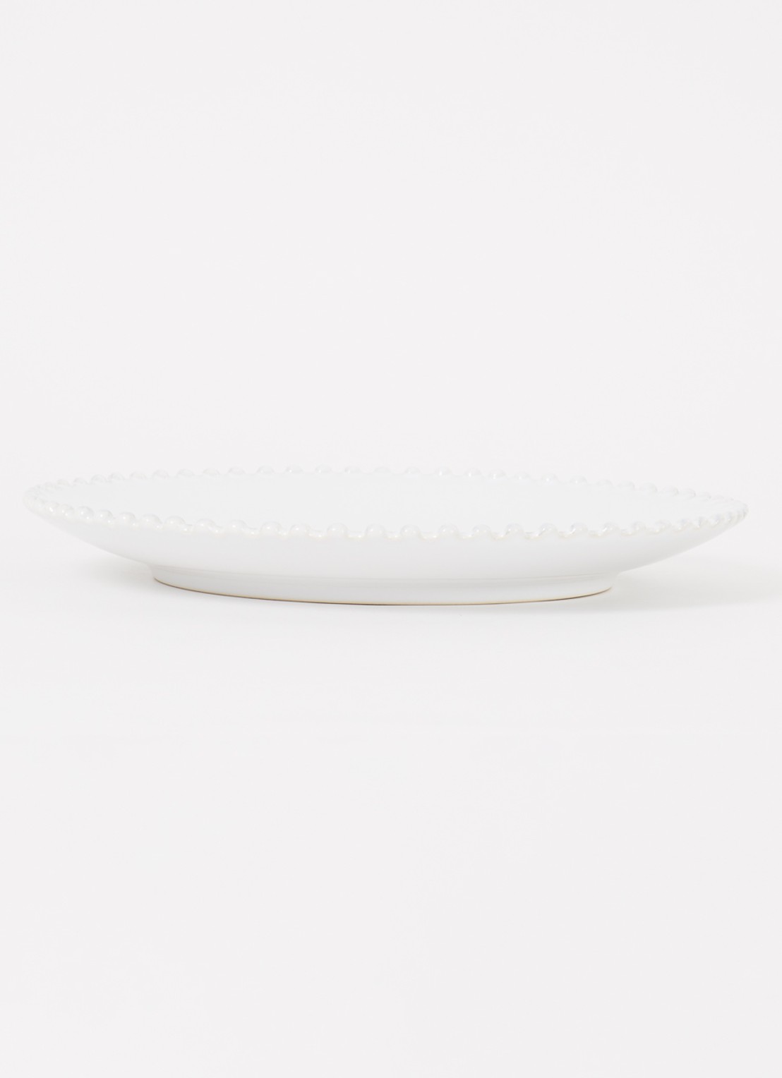 Costa Nova Pearl dinerbord 28 cm  - voorkant 2 wit