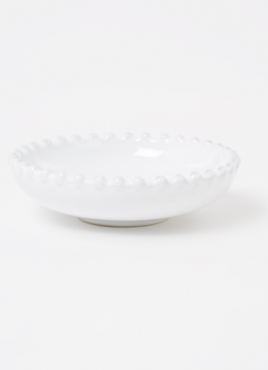 Costa Nova Pearl dipschaal 10 cm  - voorkant 2 wit