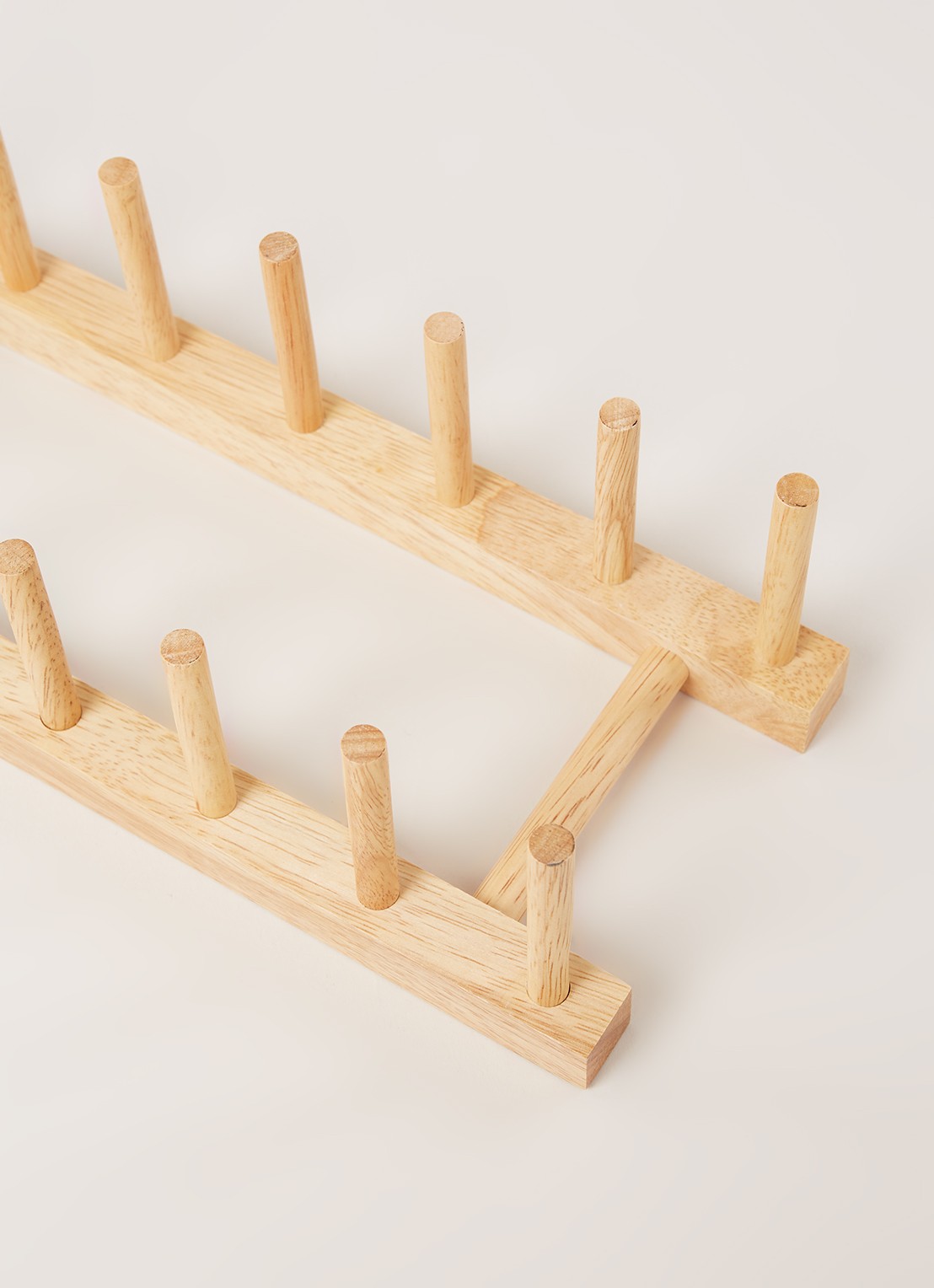 Cosy & Trendy Bordenrek van hout - detail lichtbruin