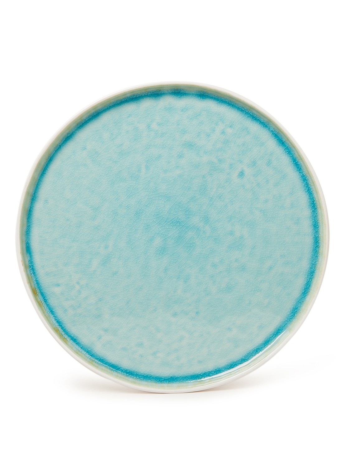 Cosy & Trendy Laguna Azzurro dinerbord 27 cm - voorkant 2 turquoise