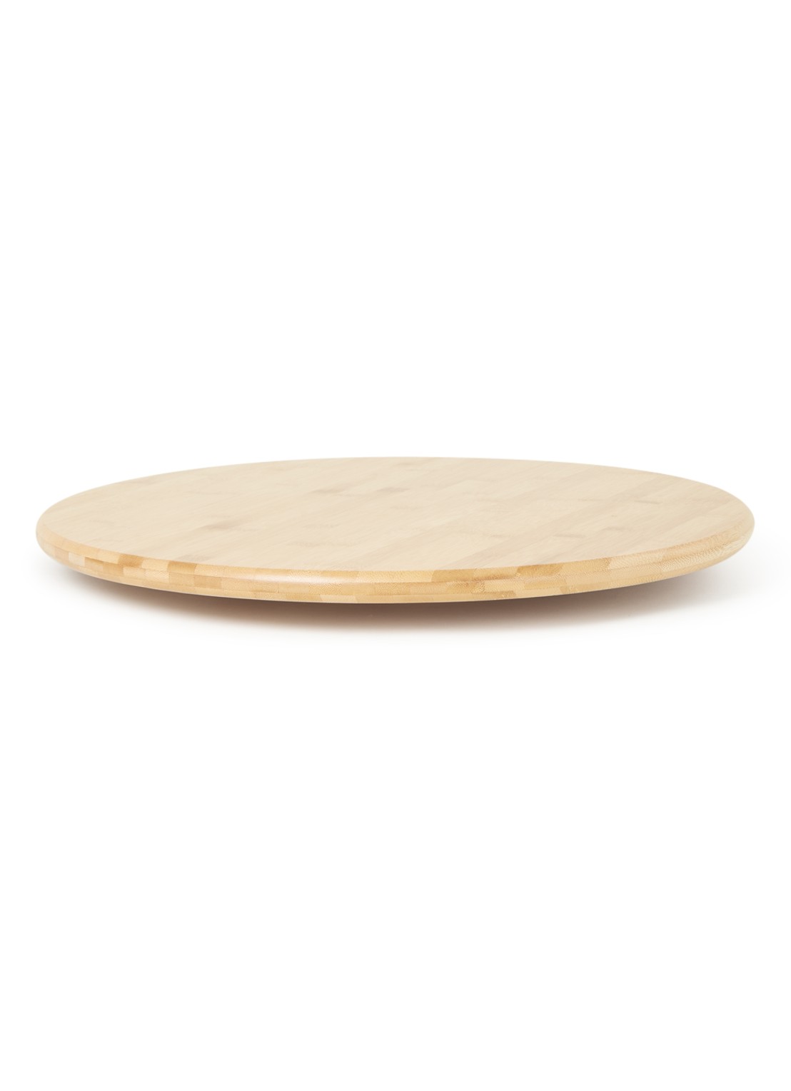 Cosy & Trendy Malawi Lazy Susan draaibaar plateau 50 cm - voorkant lichtbruin