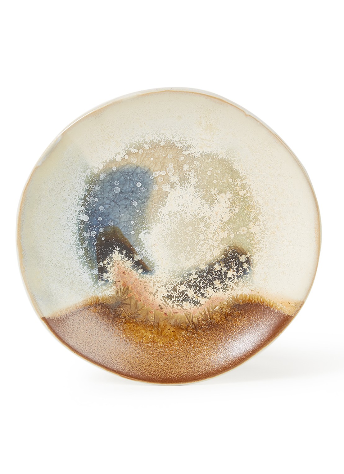 Cosy & Trendy Miro gebaksbordje 12 cm - voorkant 2 multicolor