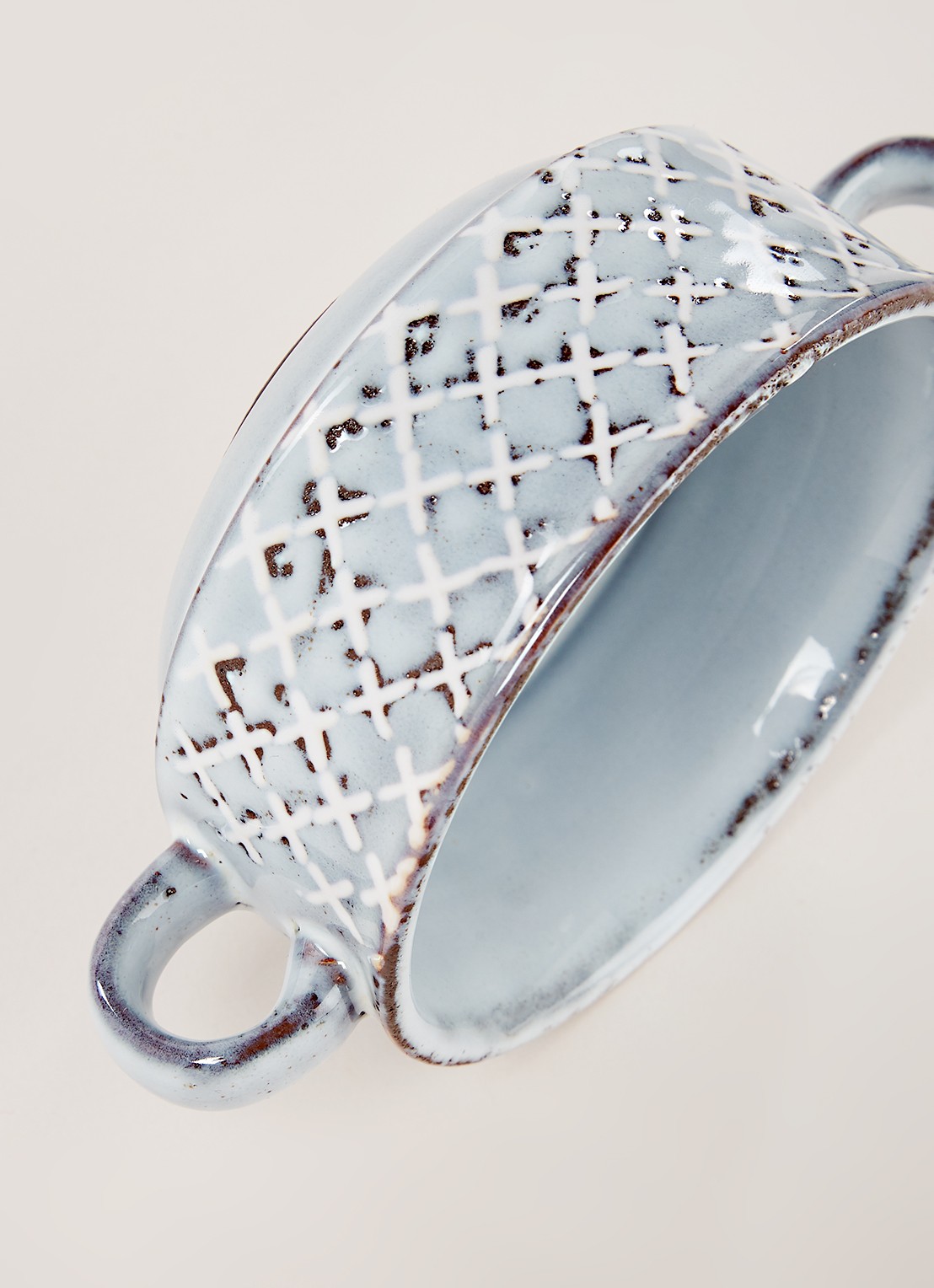 Cosy & Trendy Venezia soepkom 33 cl - detail 3 lichtgrijs