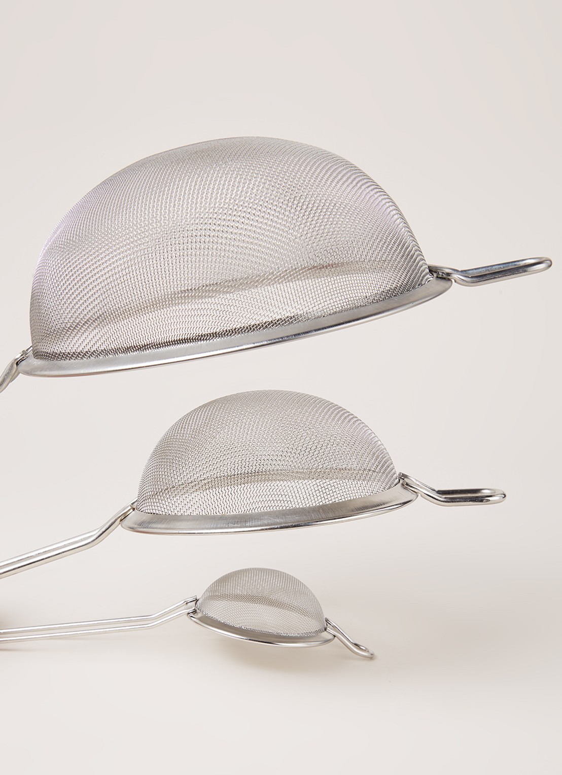 Cosy & Trendy Zeef set van 3 - detail zilver