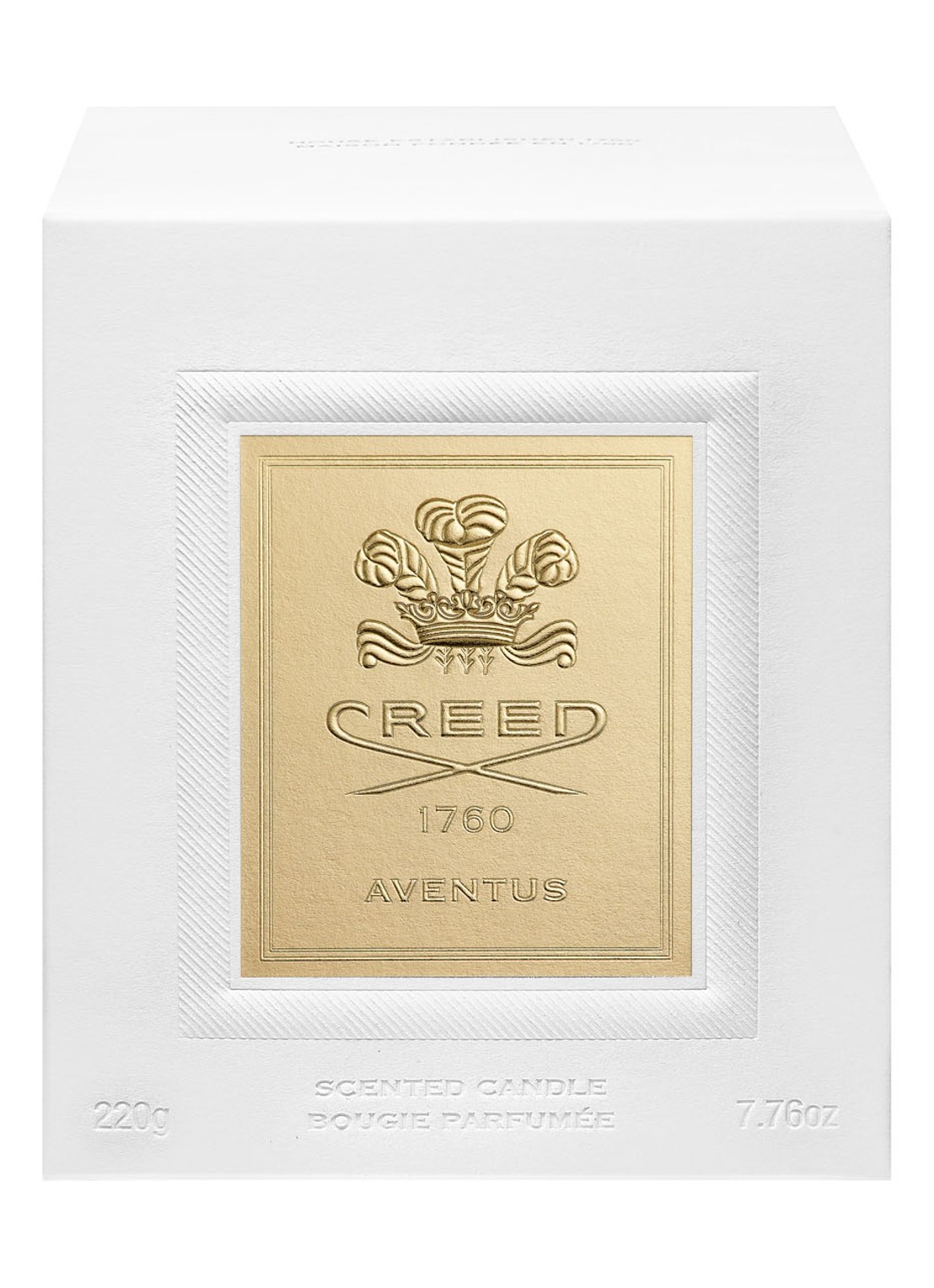 Creed Aventus Porcelain Candle - geurkaars 220 gram - voorkant 3 undefined