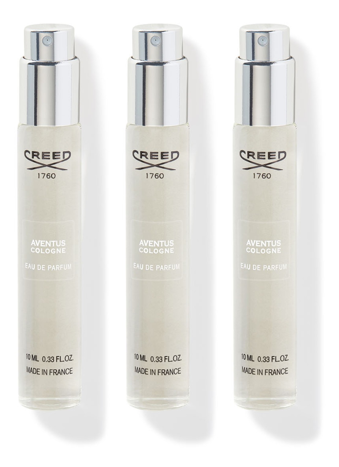 Creed Mini Aventus Cologne Refill - travel size navulling - voorkant undefined