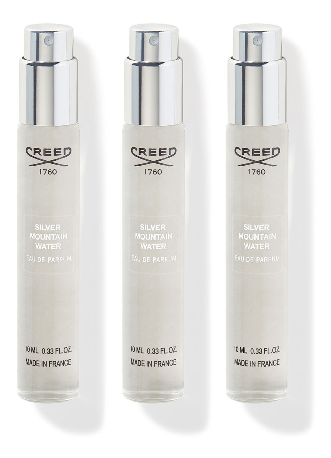 Creed Mini silver Mountain Water Refill - travel size navulling - voorkant undefined